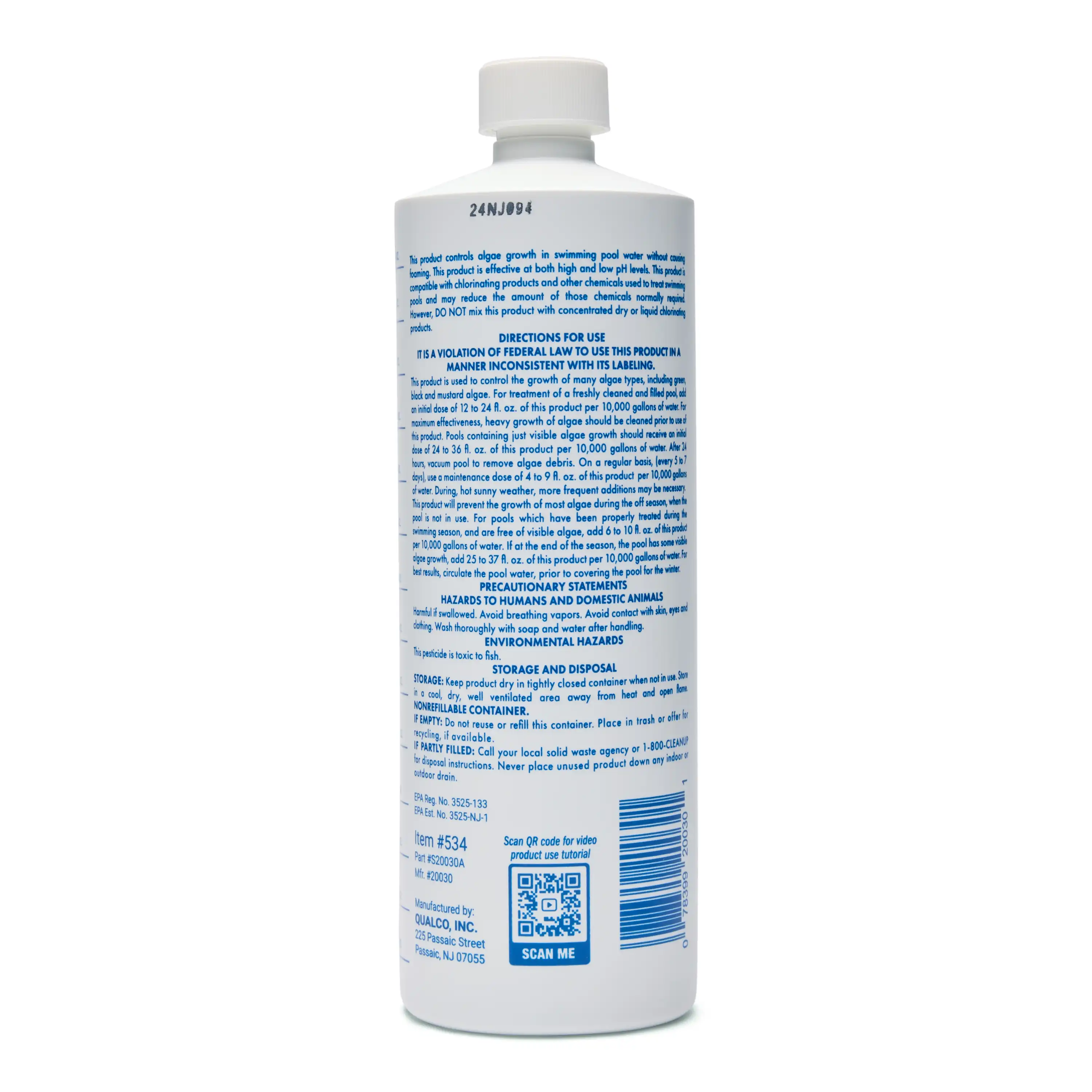 1 Quart Of WATER TRENDS 30% Pro Algaecide - Image 3