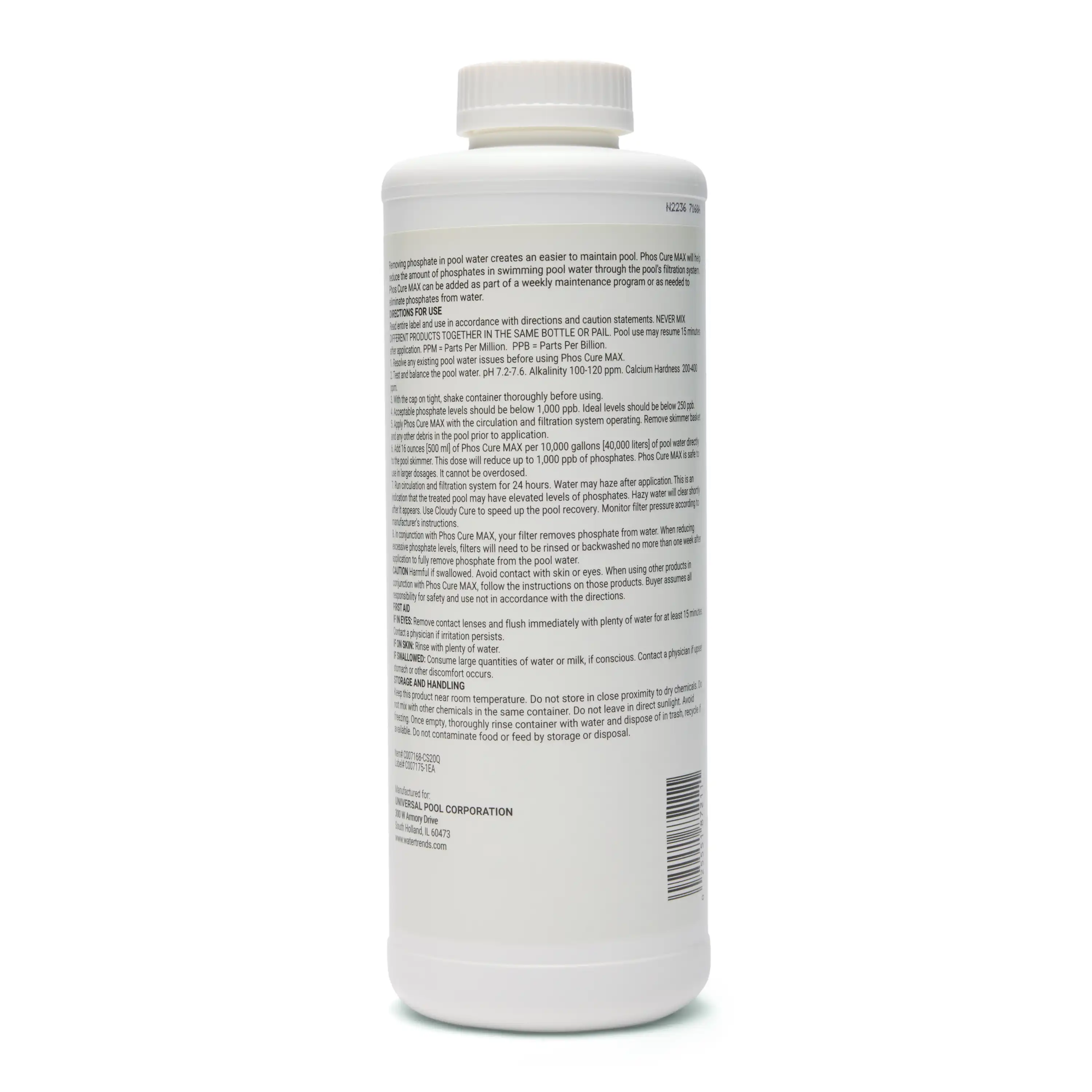 1 Quart Of WATER TRENDS Phos Cure MAX - Image 3