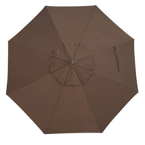 11' Deluxe Umbrella - Chocolate - Image 3