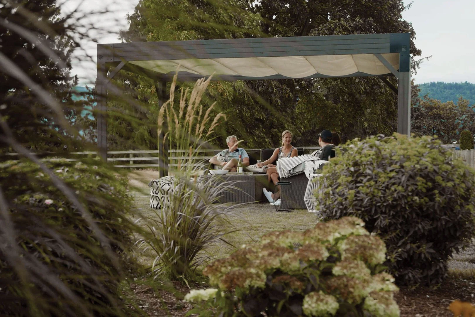 11'x14' Tucson Open Air Retractable Pergola - Image 7