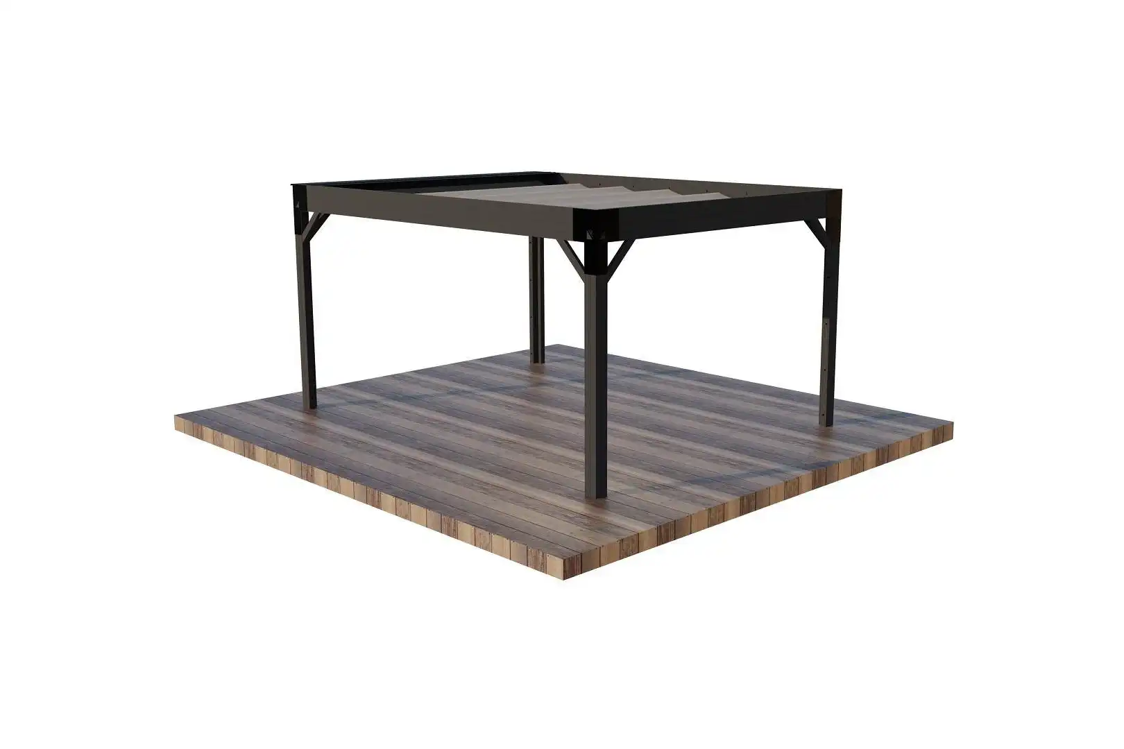 11'x14' Tucson Open Air Retractable Pergola - Image 9