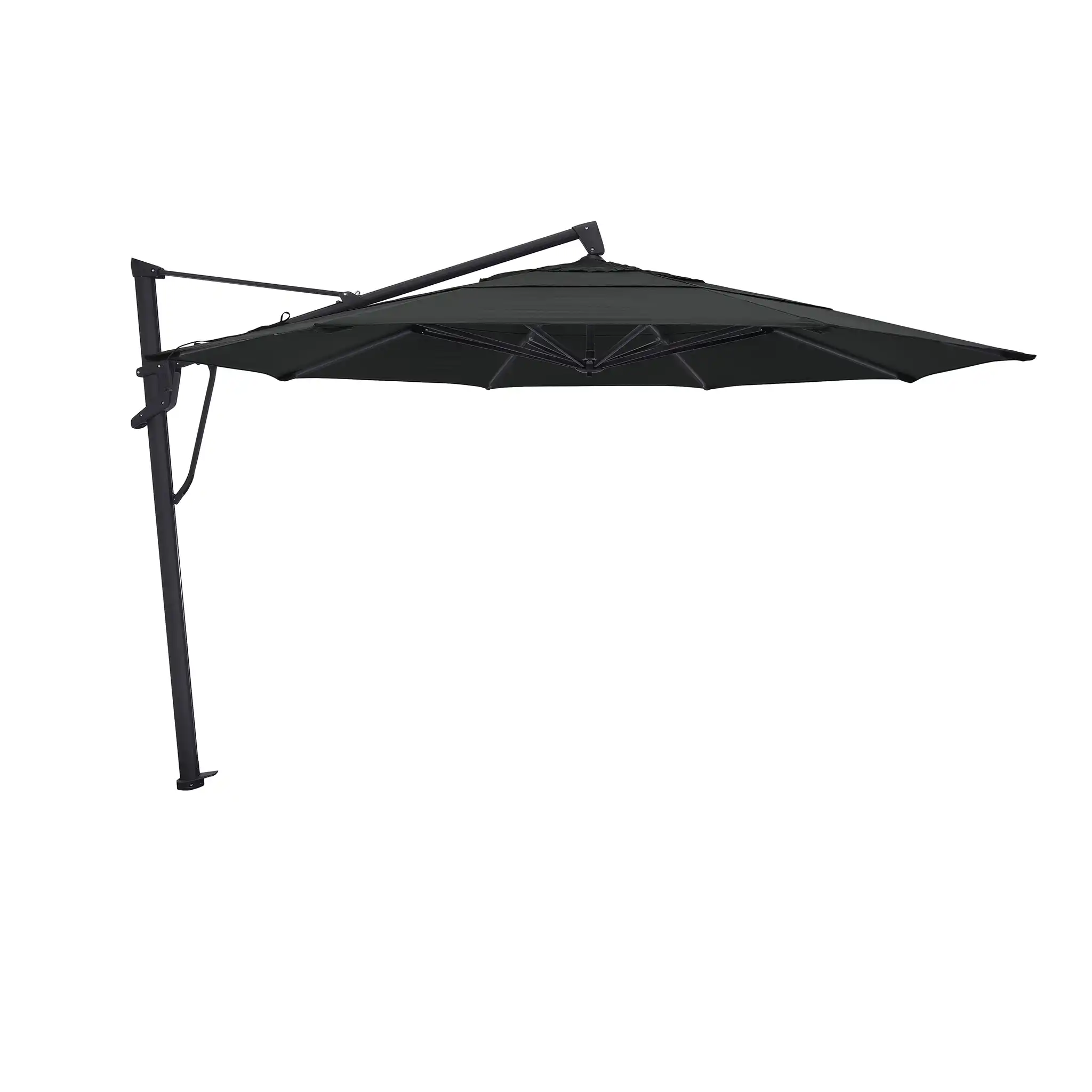 13' Designer Octagon AKZ+ Cantilever Umbrella - Black - Image 6