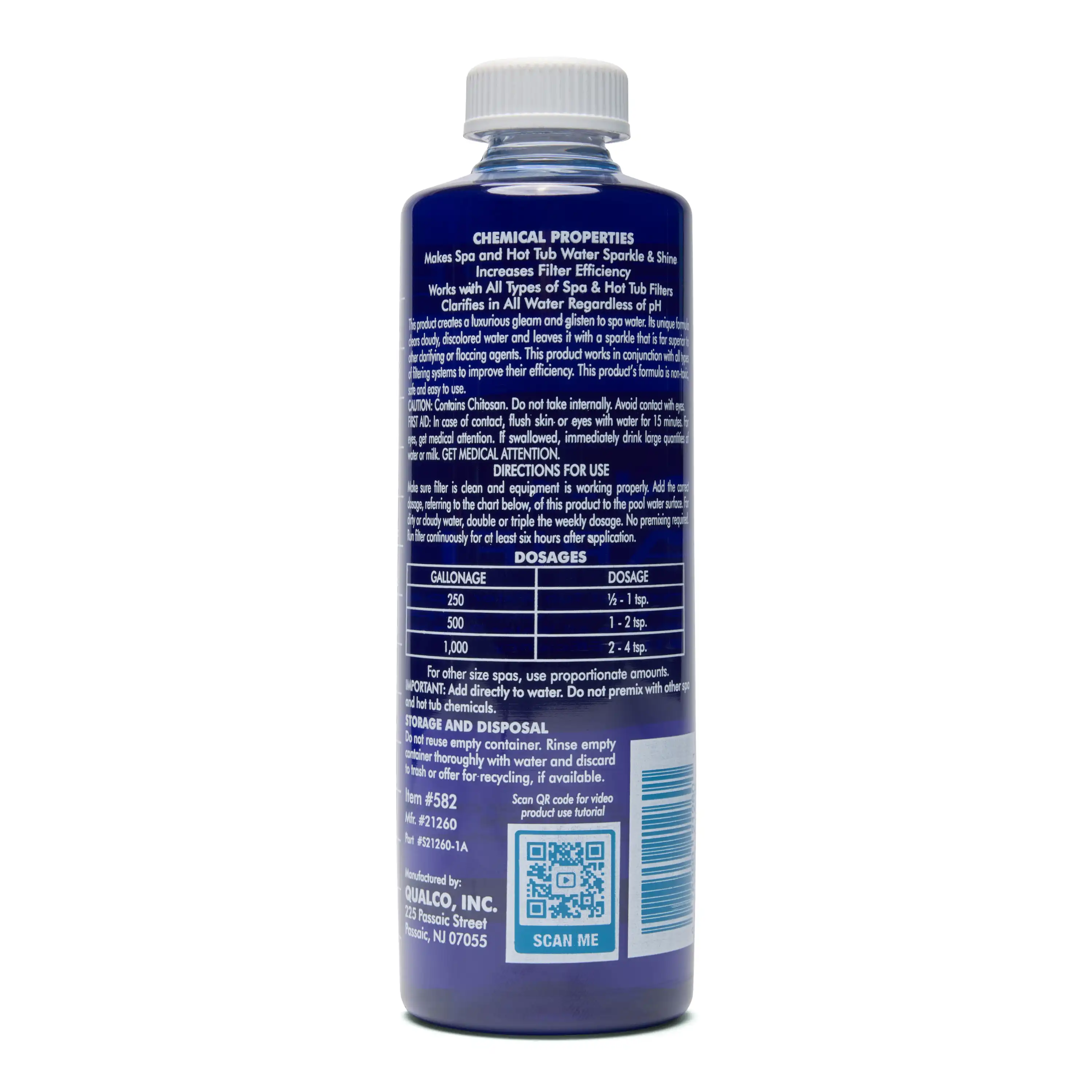 16 oz. Of WATER TRENDS Spa 5-in-1 Clarifier - Image 3
