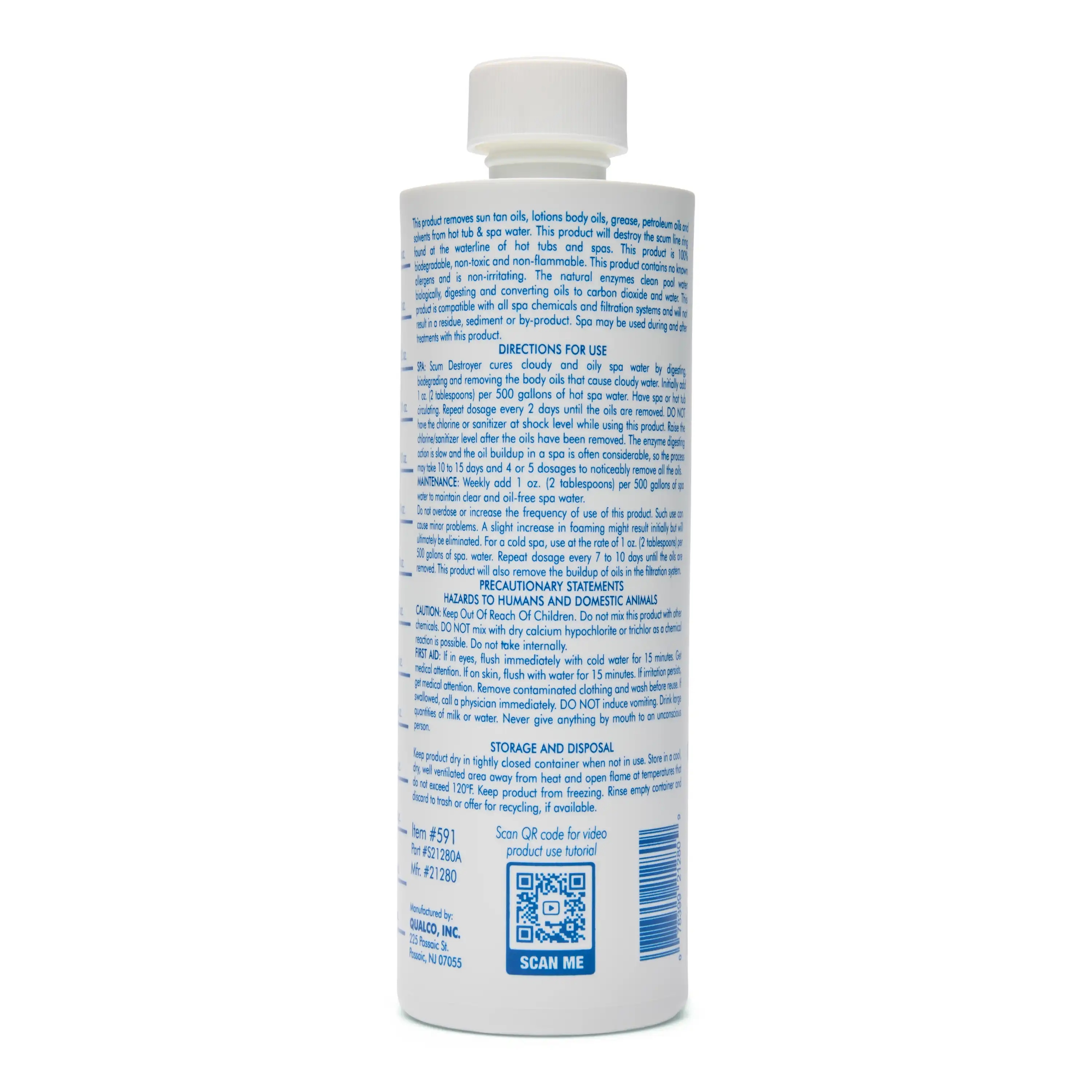 16 oz. Of WATER TRENDS Spa Scum Destroyer - Image 3