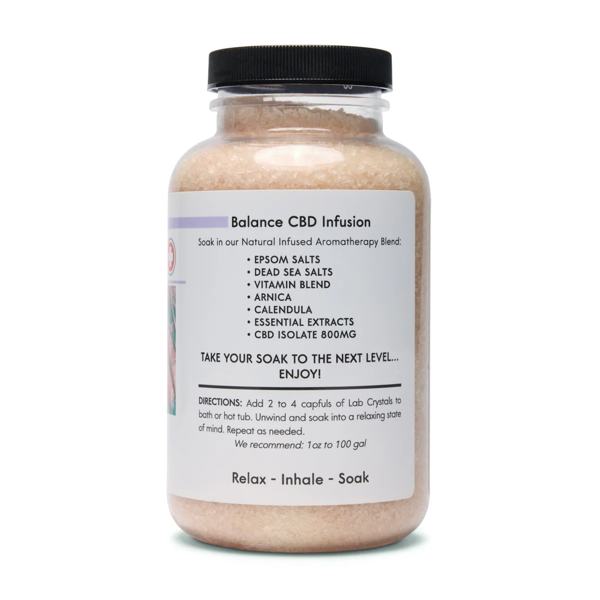 19 oz. Of Spazazz CBD Infused Herb Ease Crystals - Image 2