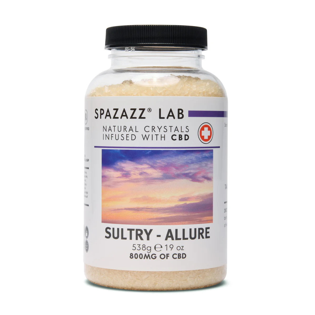 19 oz. Of Spazazz CBD Infused Sultry Allure Crystals