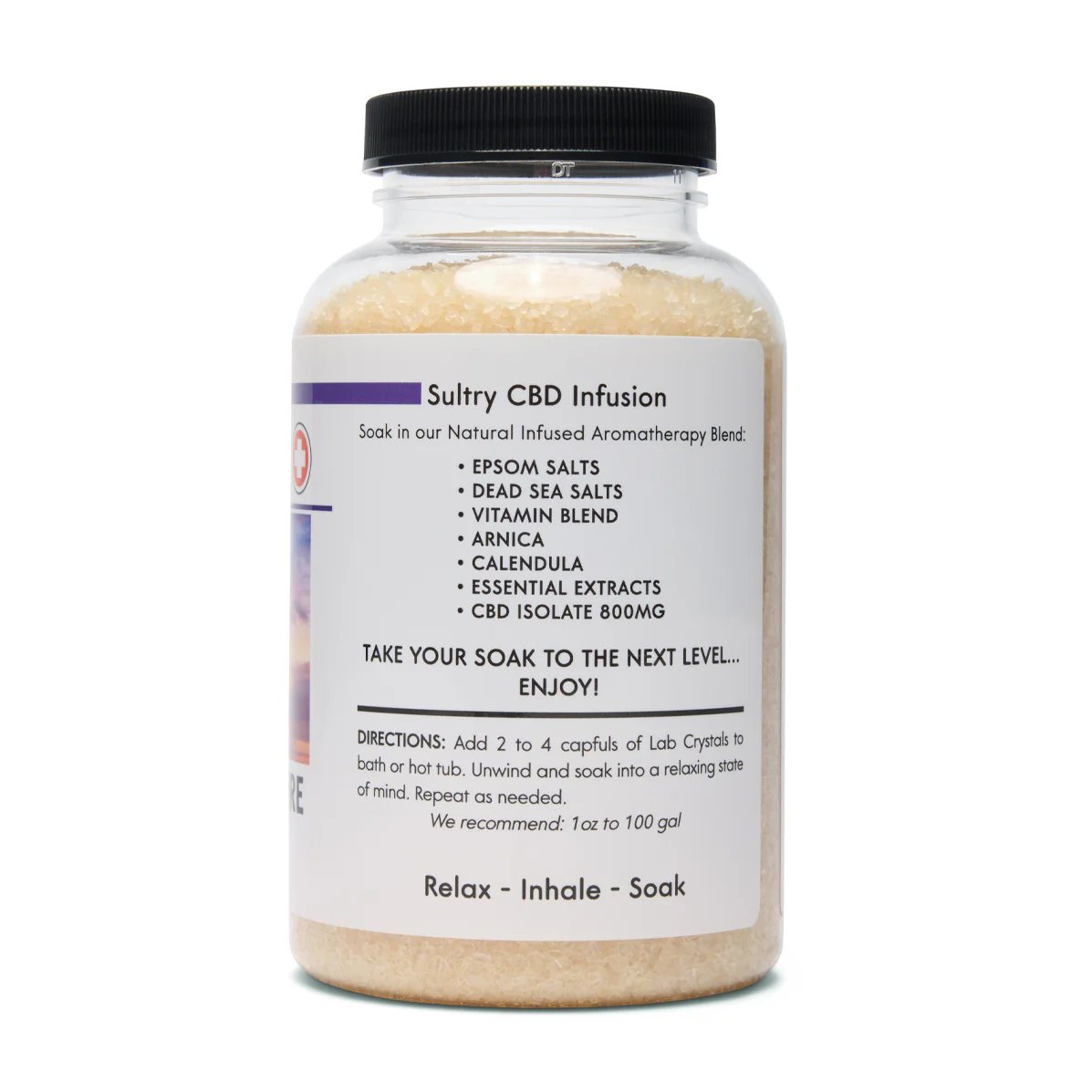 19 oz. Of Spazazz CBD Infused Sultry Allure Crystals - Image 2