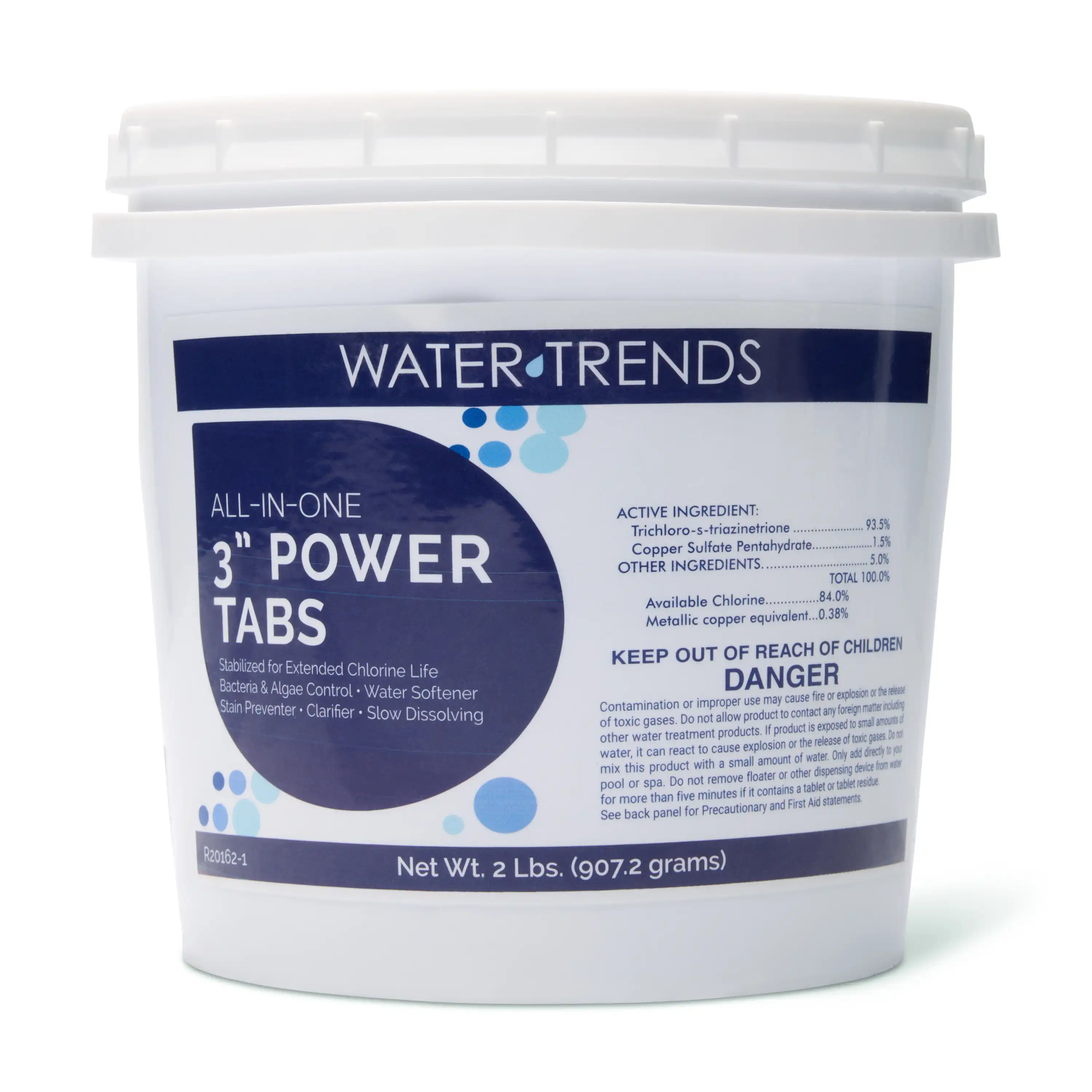 2 lbs. Of WATER TRENDS 6-in-1-3" Power Tabs