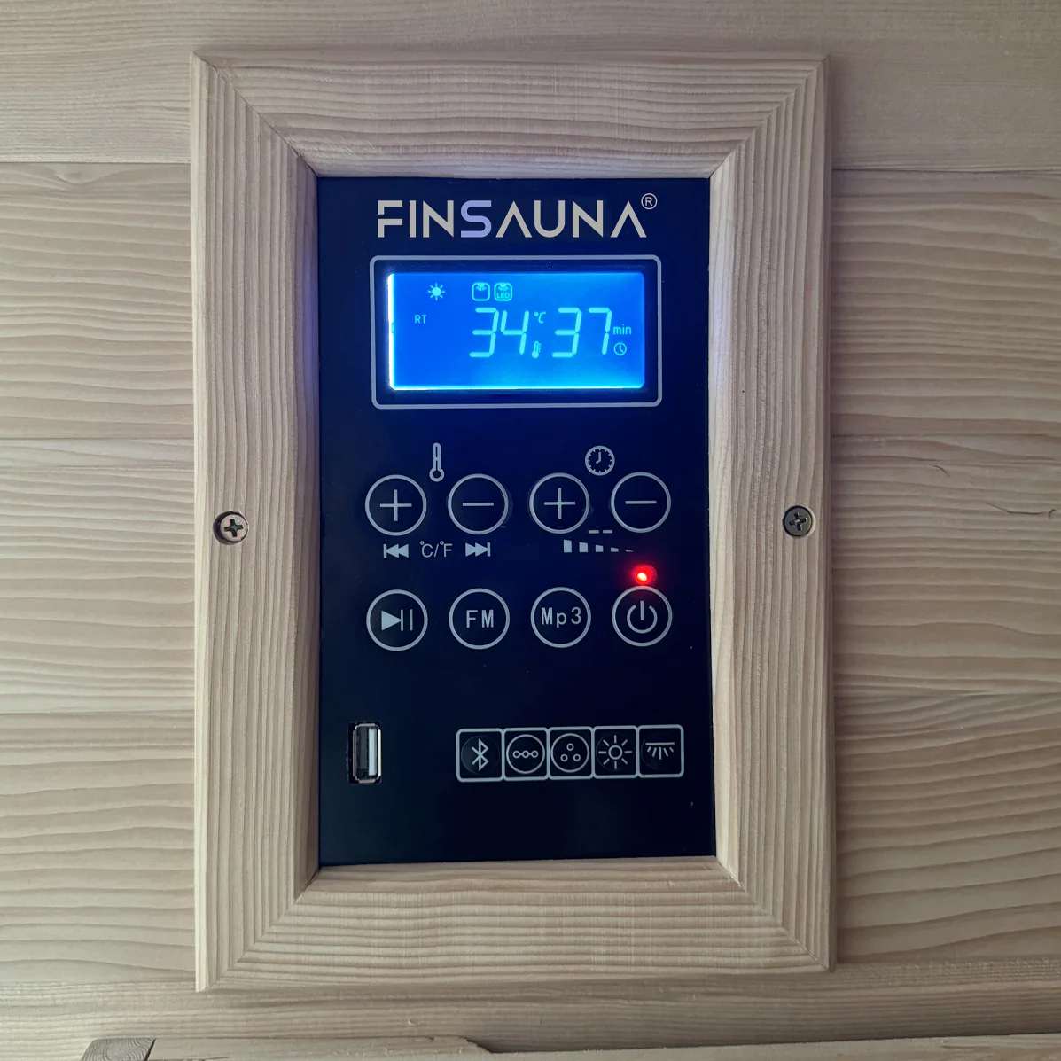 2 Person Fiera Infrared Sauna With Bluetooth - Image 6