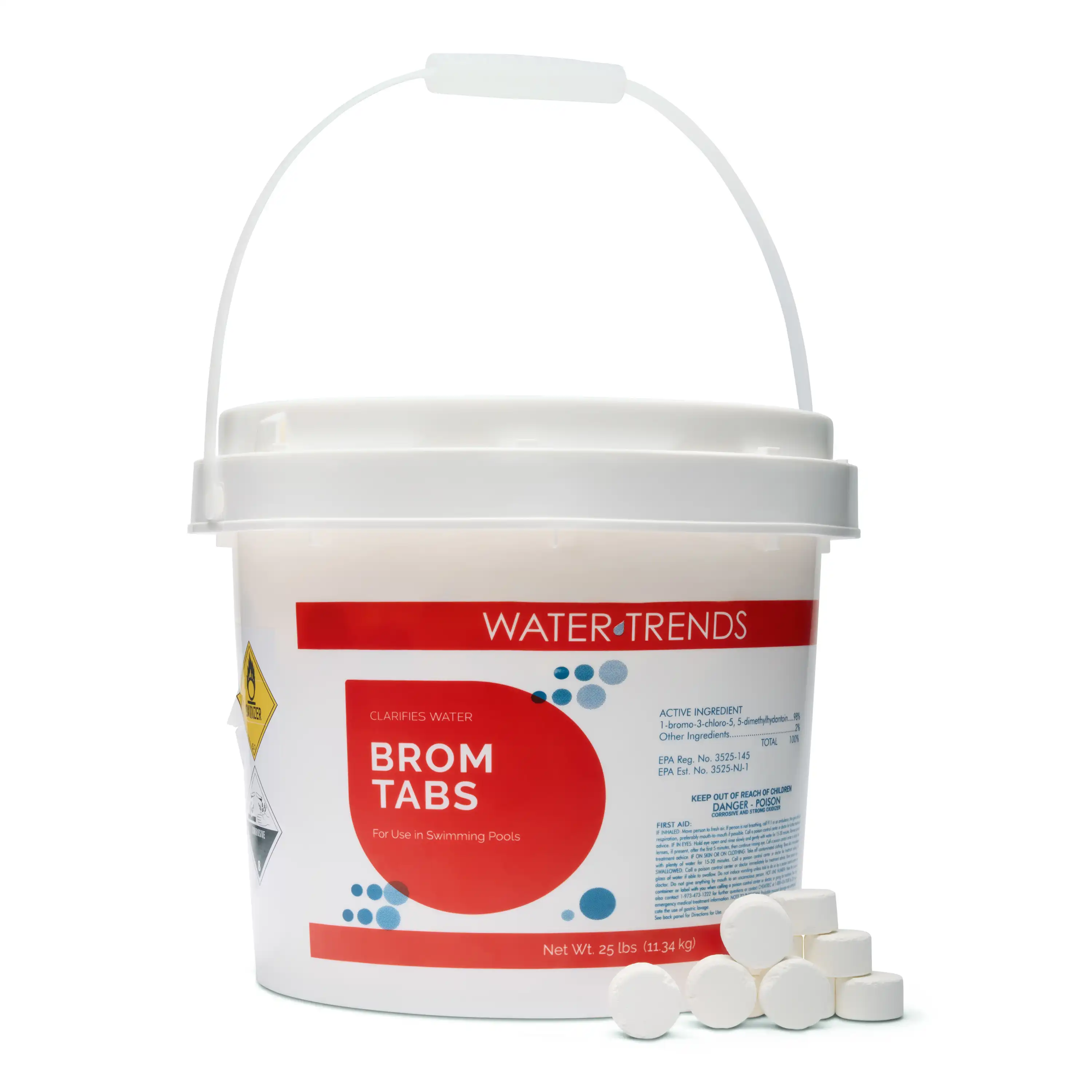 25LB Of WATER TRENDS Bromine Tabs - Image 3