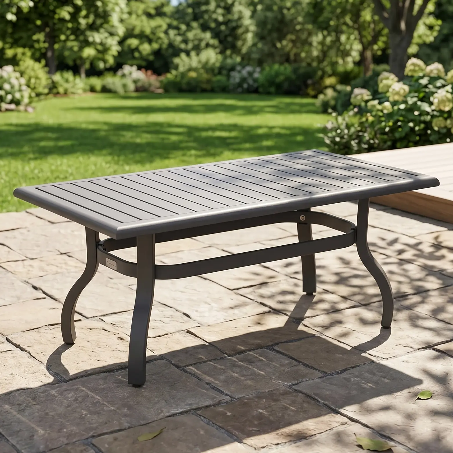 26"x48" Rectangle Graphite Coffee Table