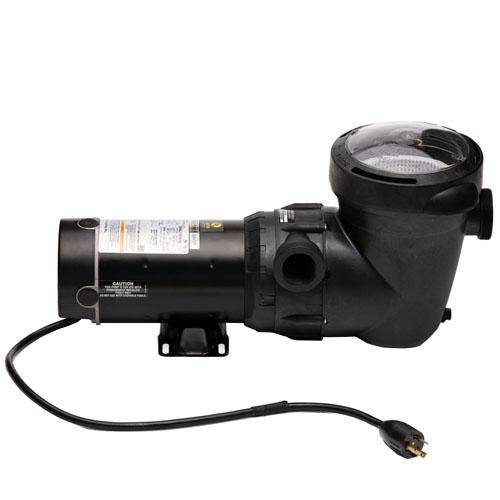 2HP 2 Speed Swimpro Pump W/ Twist Lock Cord, On/Off Switch, & Extended 2 Year Warranty
