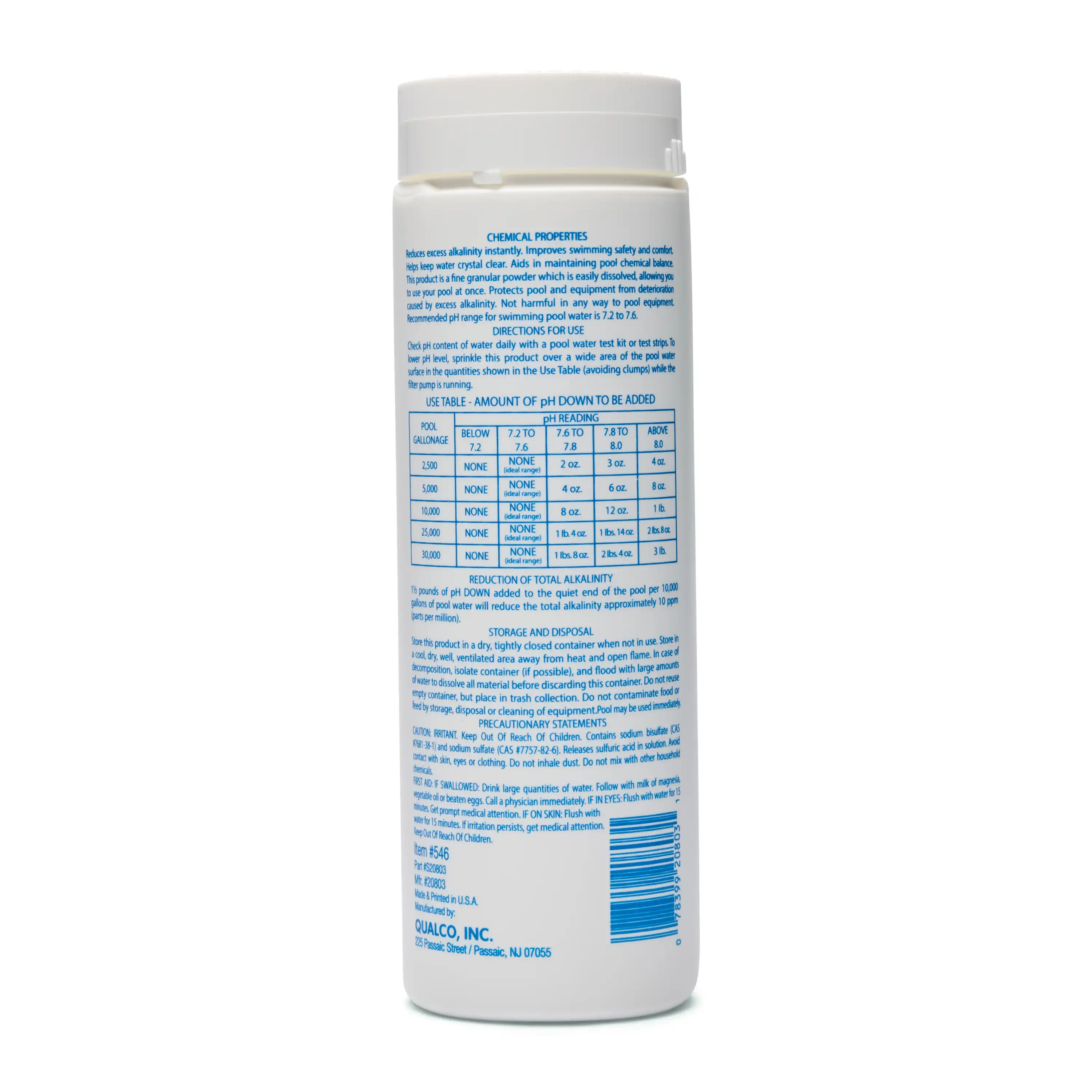 3 lbs. Of WATER TRENDS pH Down - Image 2