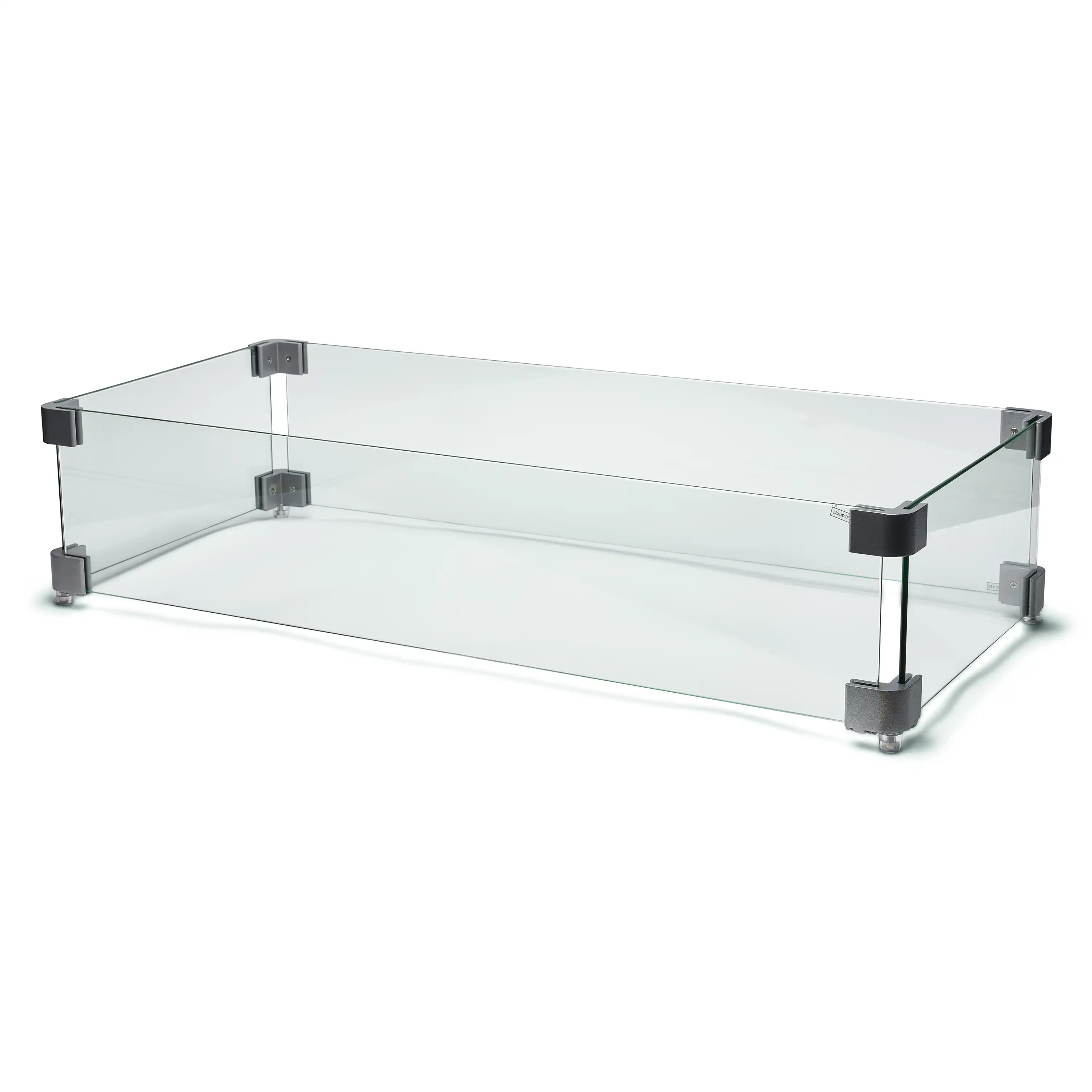 36"x58" Farnham Graphite Fire Table W/ Lid - Image 12