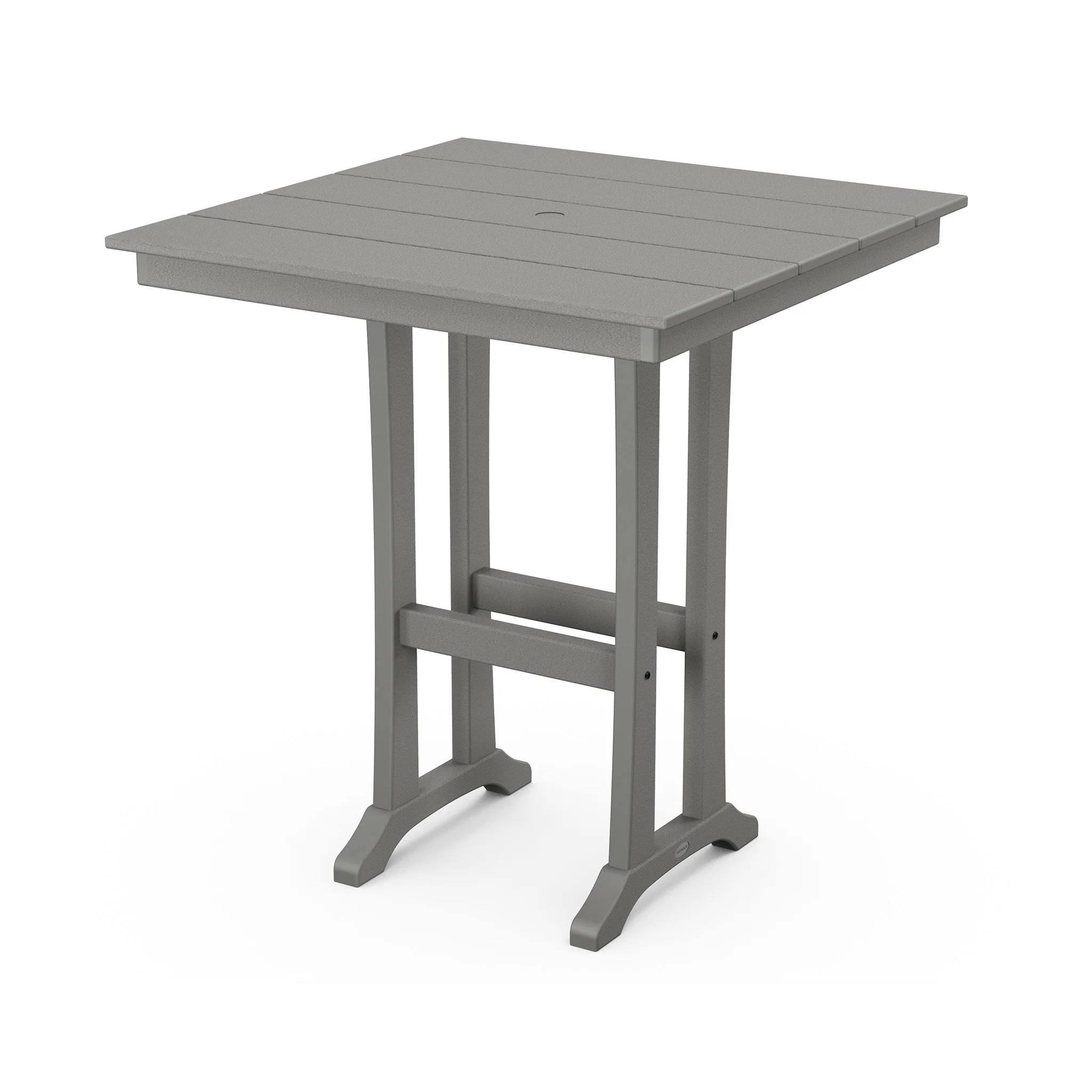37" Farmhouse Trestle Bar Table - Image 3