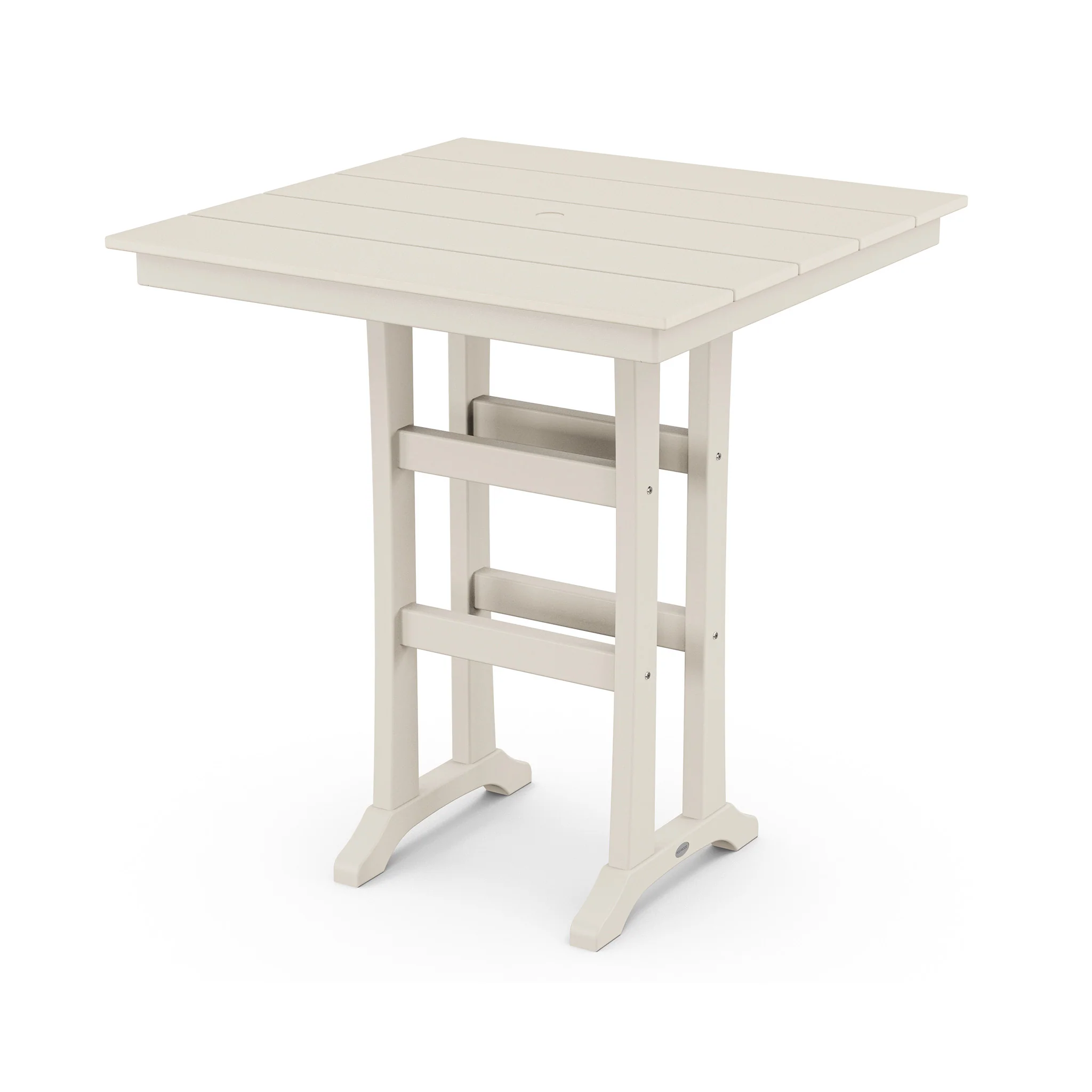 37" Farmhouse Trestle Bar Table - Image 8