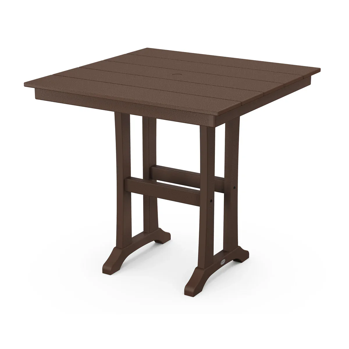 37" Farmhouse Trestle Counter Table - Image 2