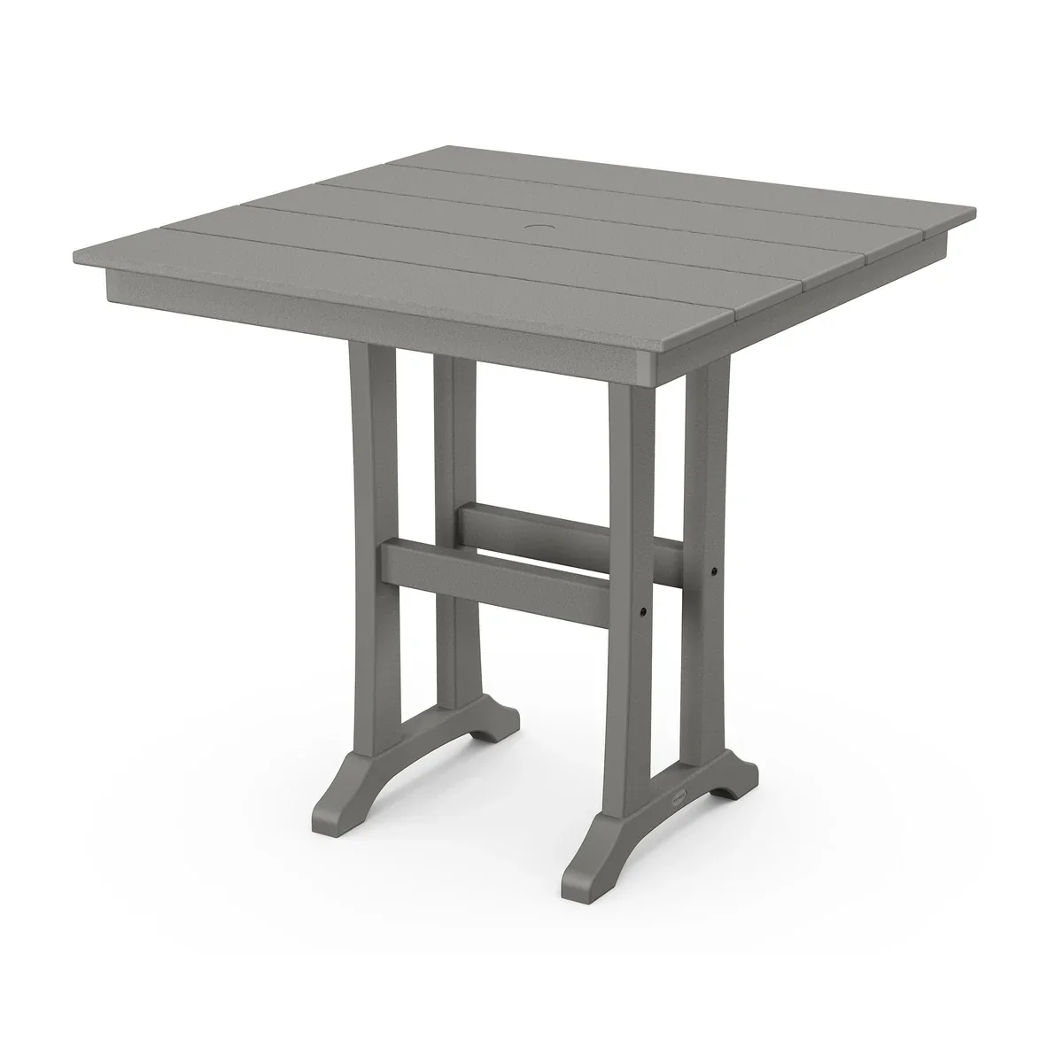 37" Farmhouse Trestle Counter Table - Image 3