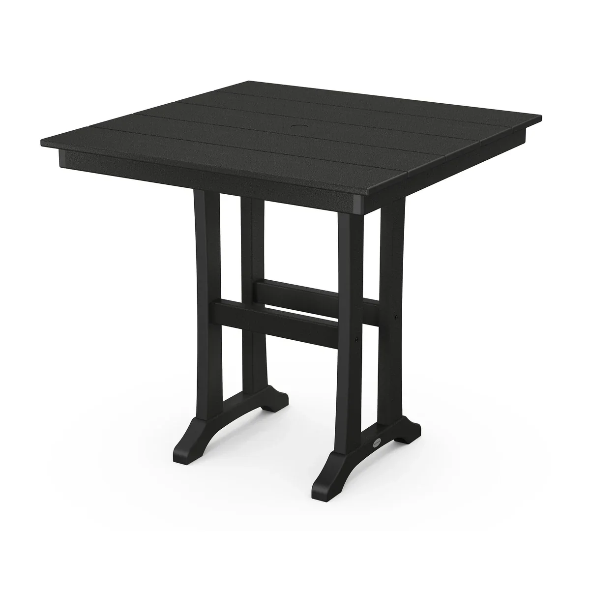 37" Farmhouse Trestle Counter Table - Image 4