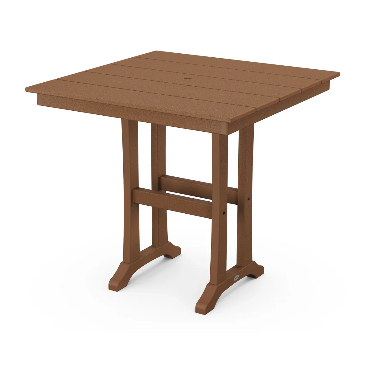 37" Farmhouse Trestle Counter Table - Image 5