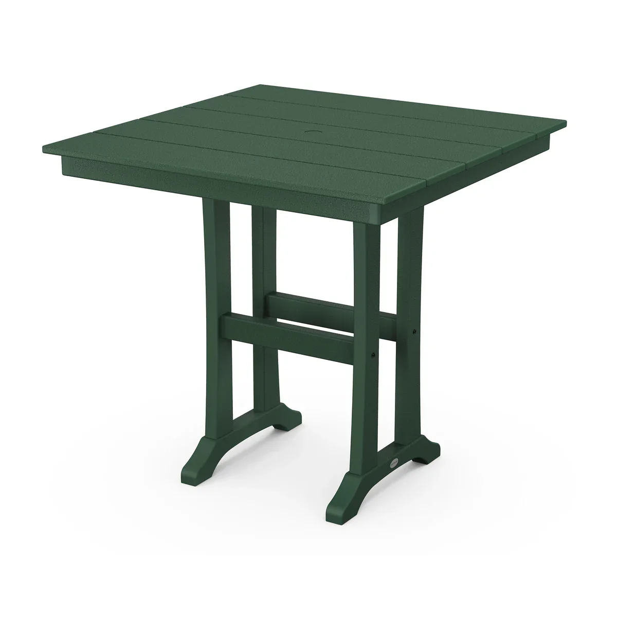 37" Farmhouse Trestle Counter Table - Image 6