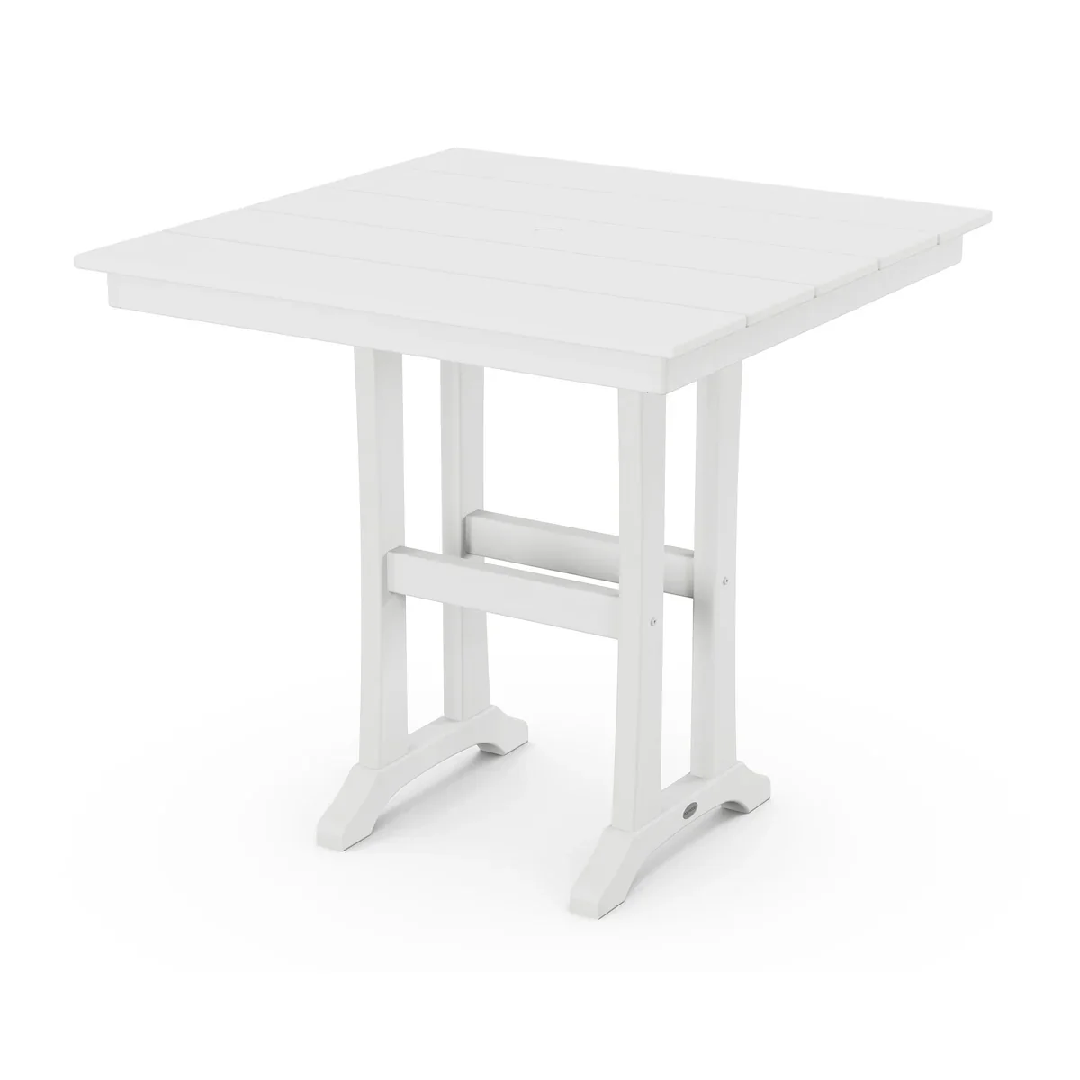 37" Farmhouse Trestle Counter Table - Image 7