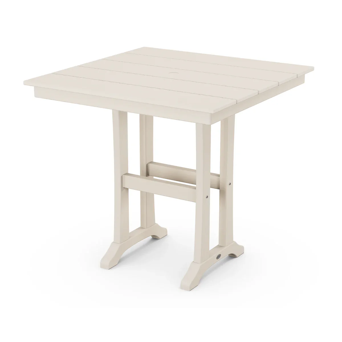 37" Farmhouse Trestle Counter Table - Image 8