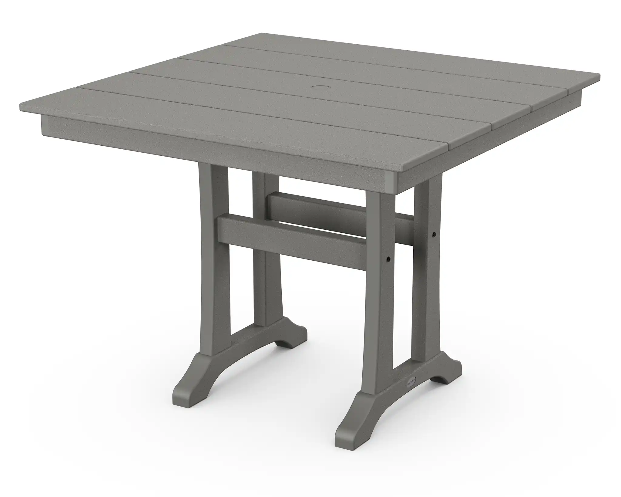 37" Farmhouse Trestle Dining Table - Image 3