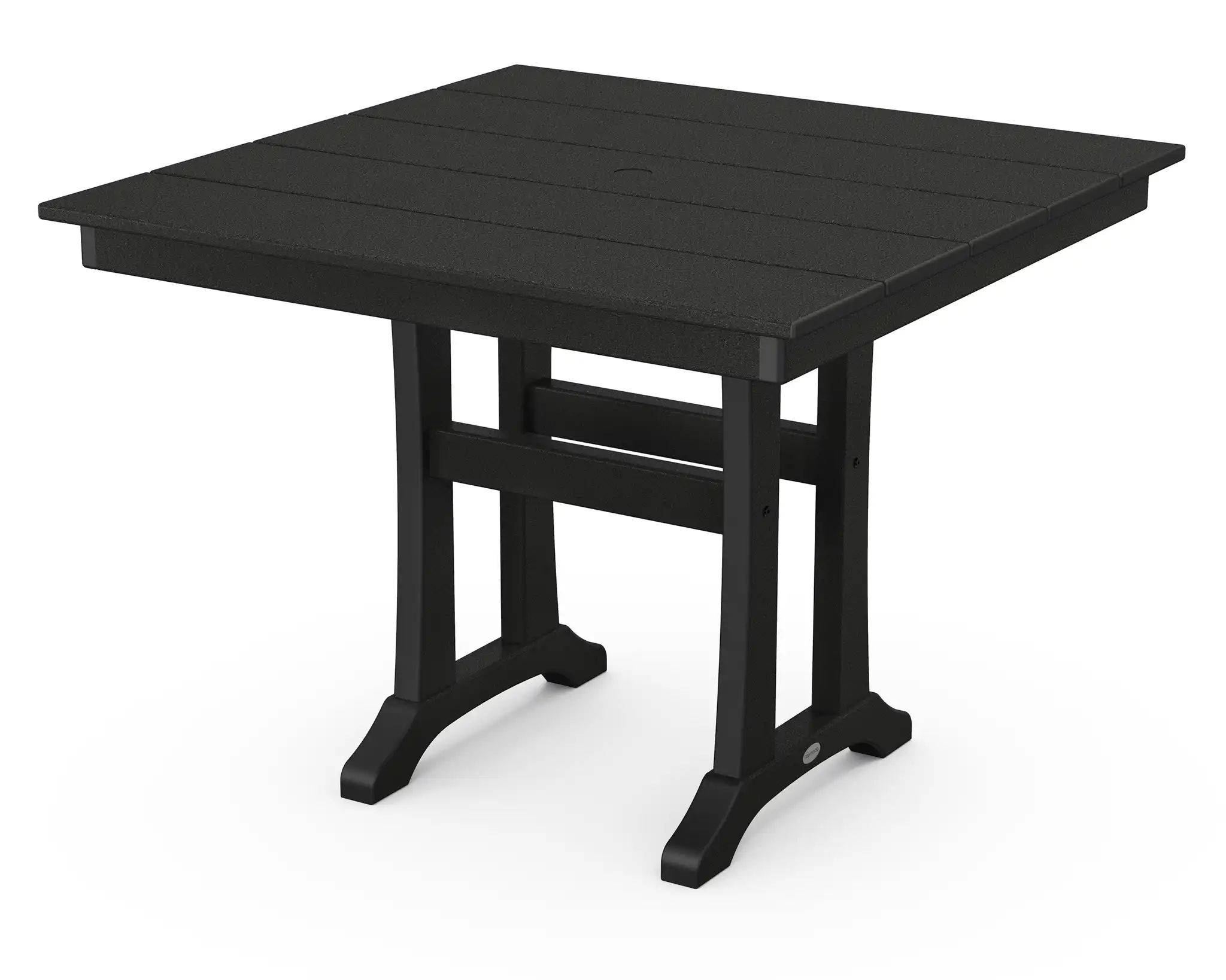 37" Farmhouse Trestle Dining Table - Image 4