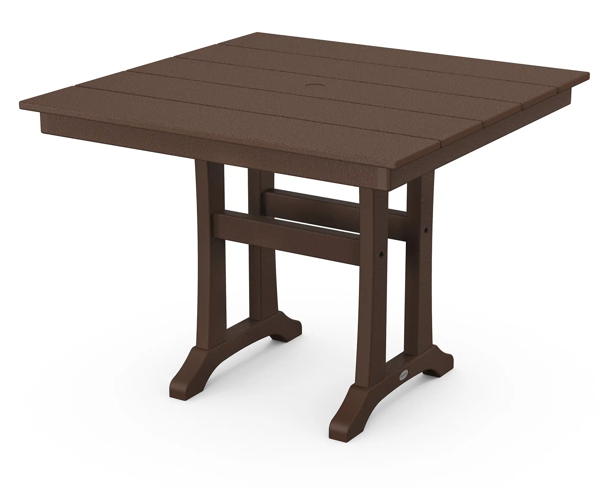 37" Farmhouse Trestle Dining Table - Image 7