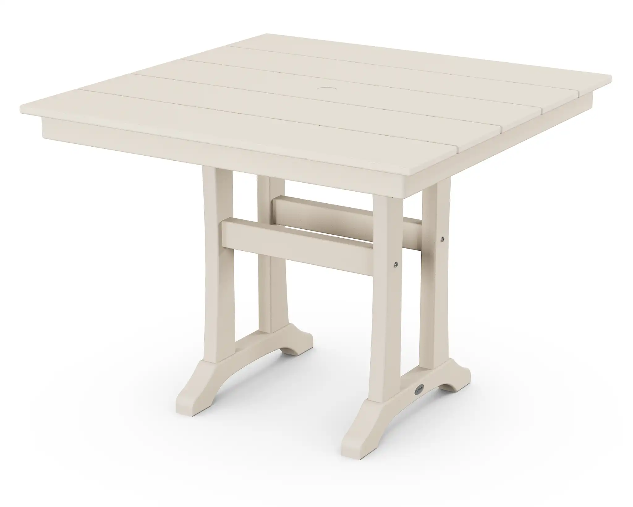 37" Farmhouse Trestle Dining Table - Image 8