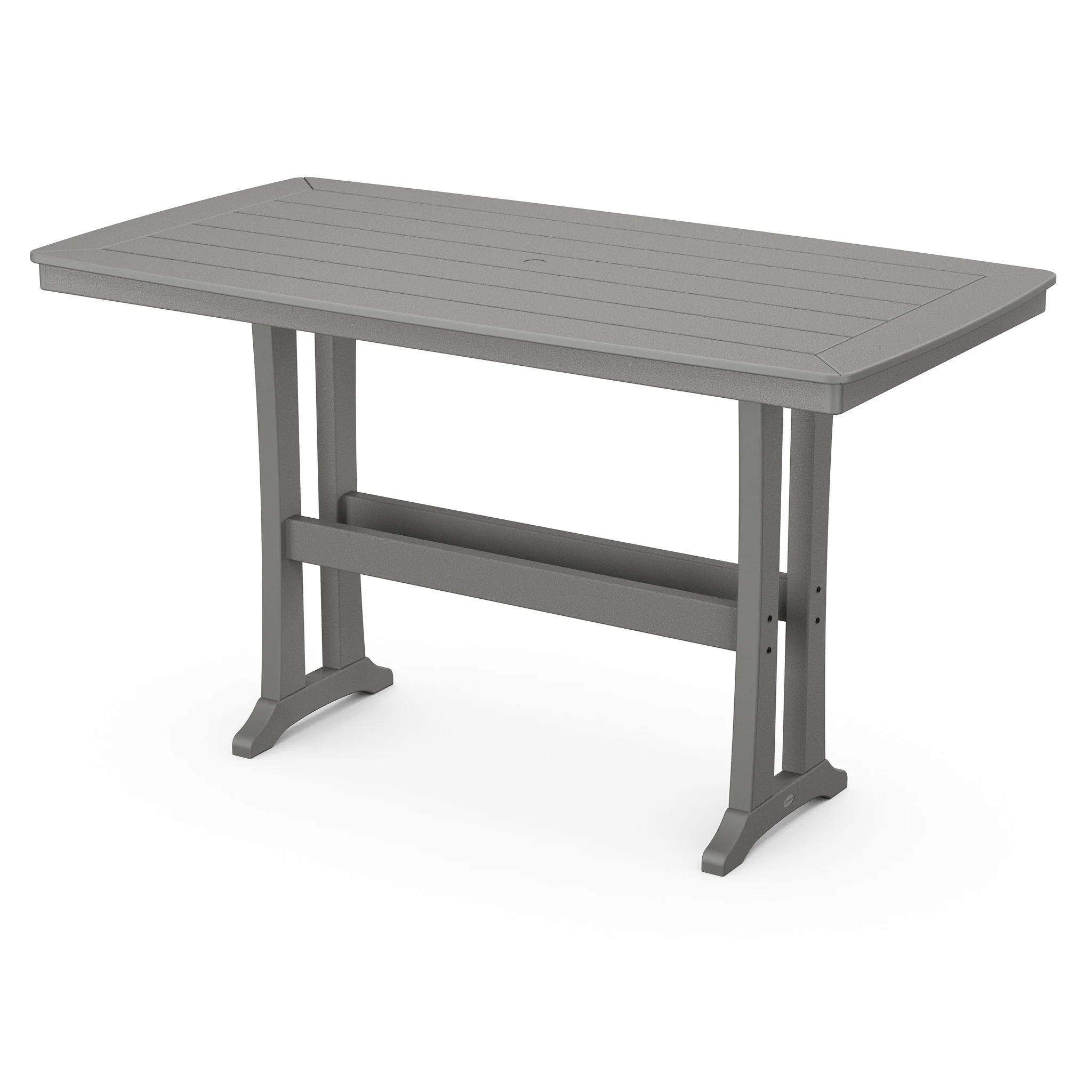38"x73" Nautical Trestle Bar Table - Image 3