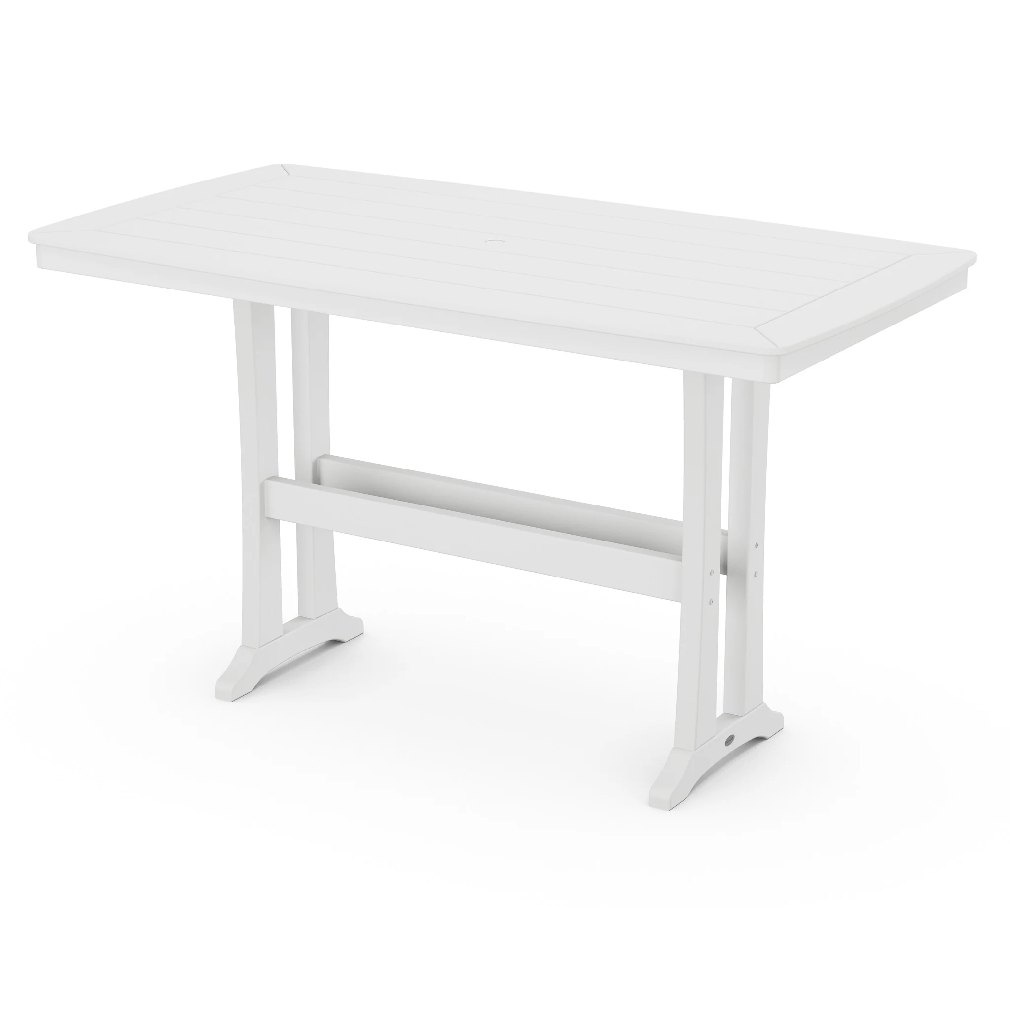 38"x73" Nautical Trestle Bar Table - Image 7