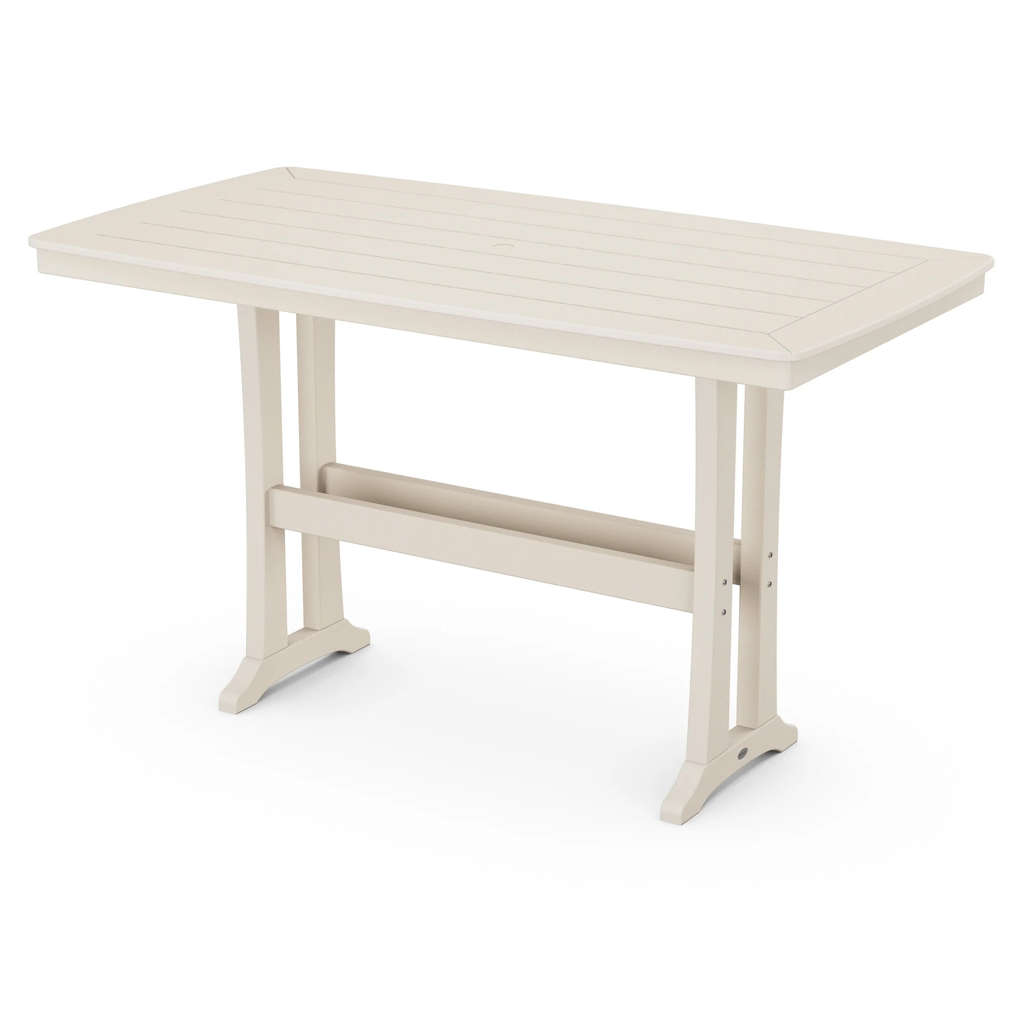 38"x73" Nautical Trestle Bar Table - Image 8