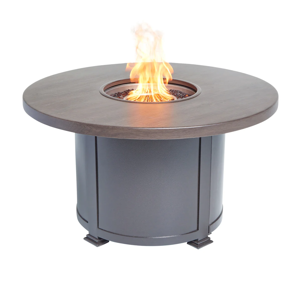 42" Scoria Barn Wood Fire Table W/ Lid - Image 2