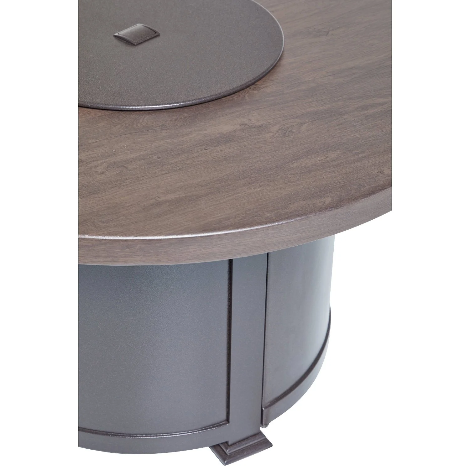42" Scoria Barn Wood Fire Table W/ Lid - Image 6