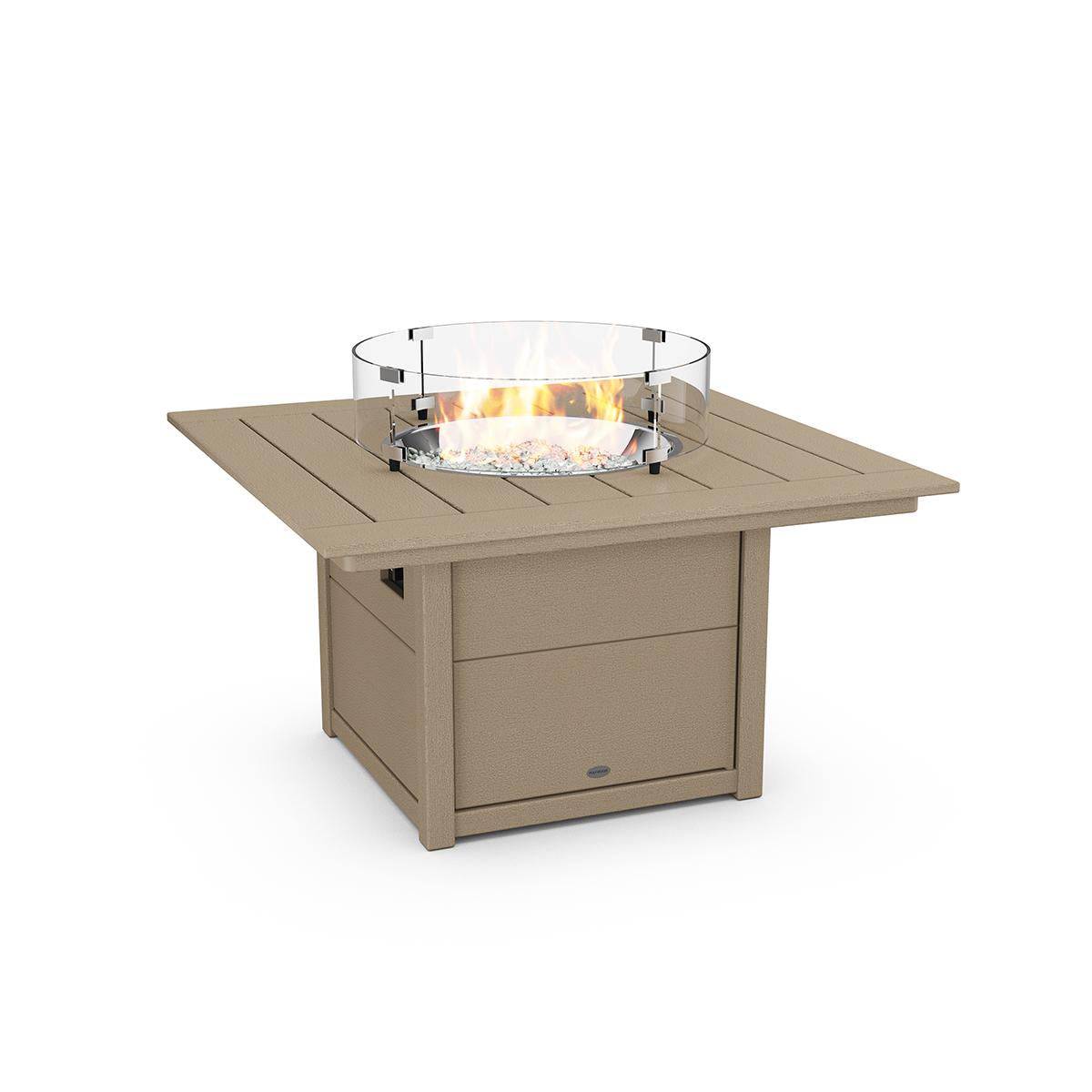 42" Square Fire Pit Table W/ Vintage Finish - Image 3