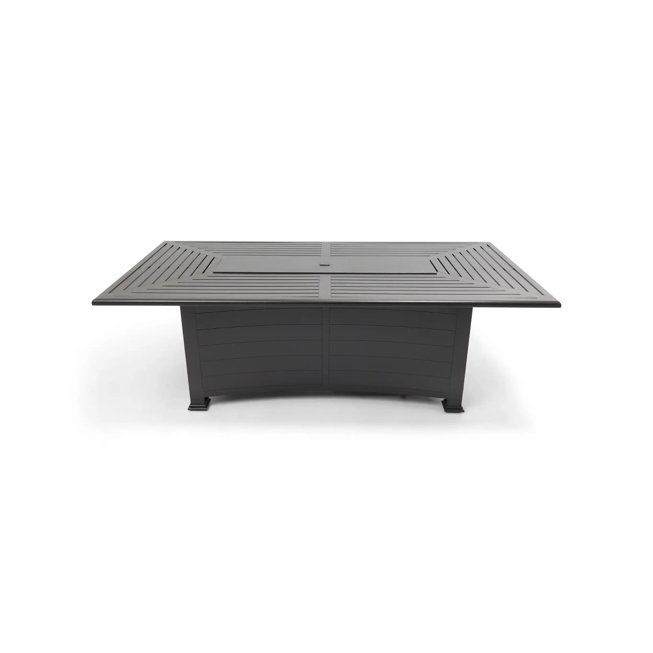 44"x84" Farnham Scoria Fire Dining Table W/ Lid - Image 15