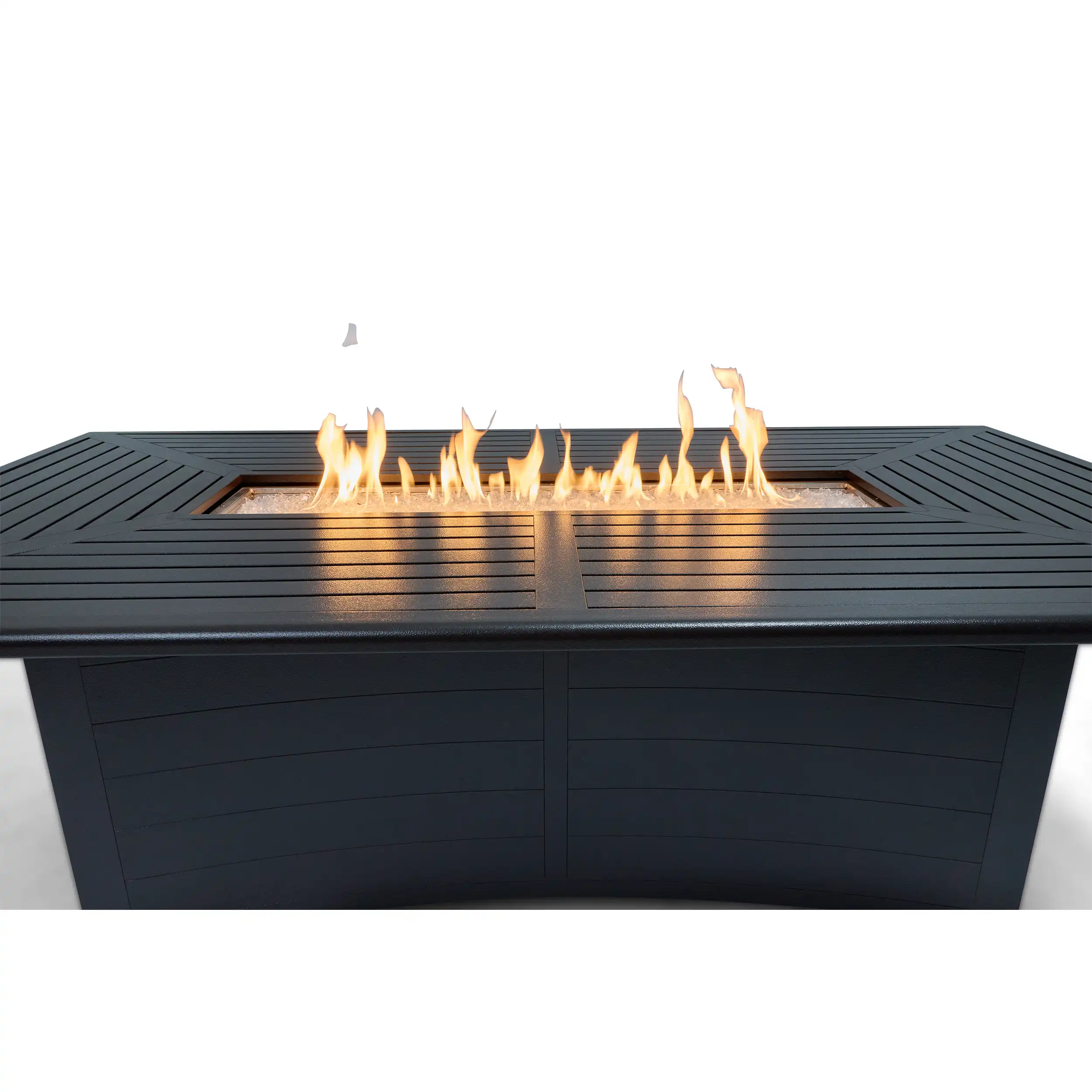 44"x84" Farnham Scoria Fire Dining Table W/ Lid - Image 6
