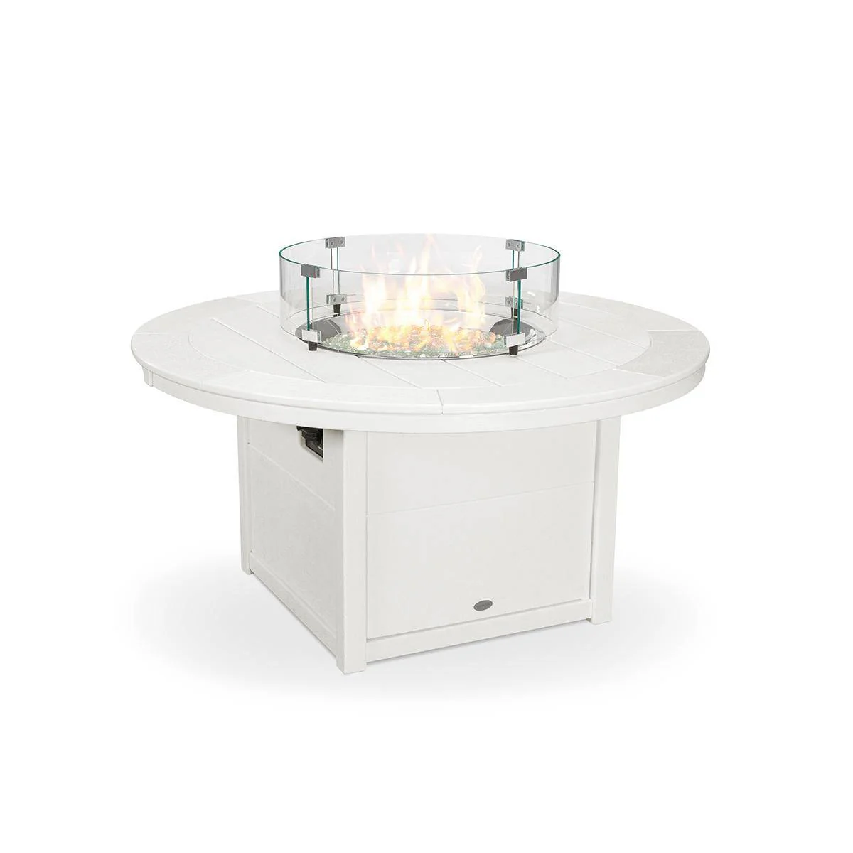 48" Round Fire Pit Table W/ Vintage Finish - Image 3