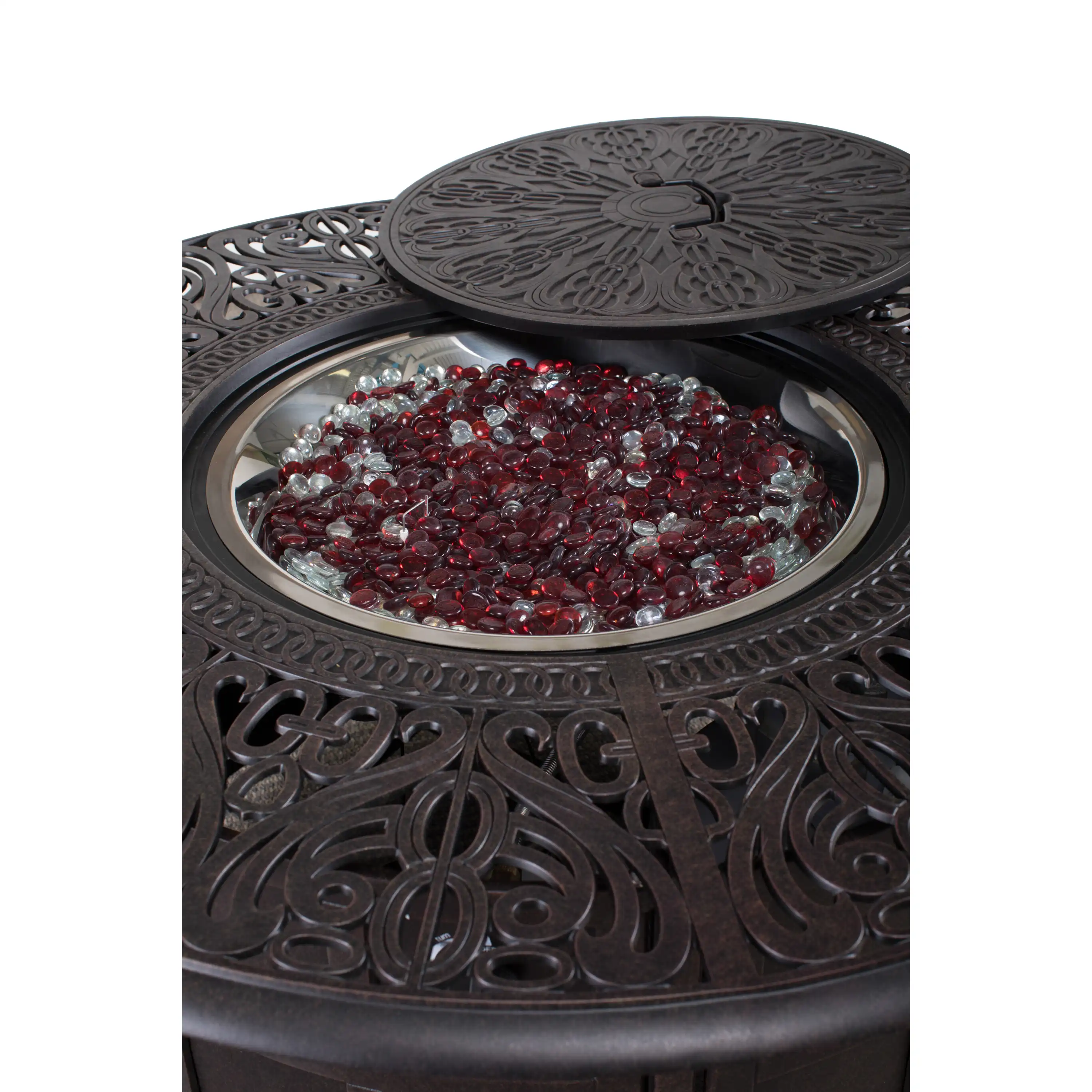 48" Tuscany Fire Table W/ Lid - Image 6