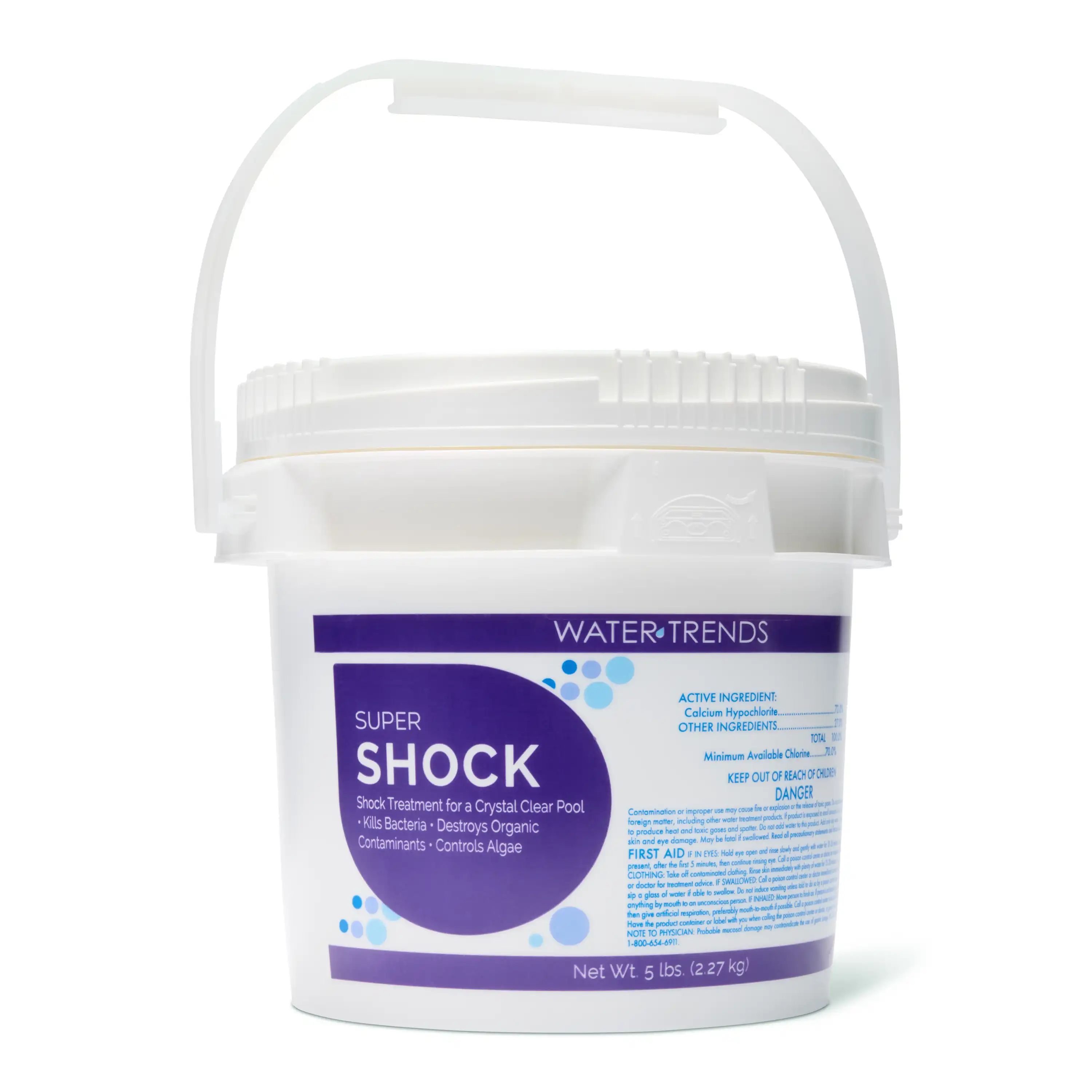 5 lbs. Of WATER TRENDS 73% Super Shock - Image 2