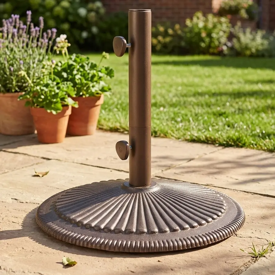 50 lbs. Classic Cast Iron Umbrella Base - Bronze