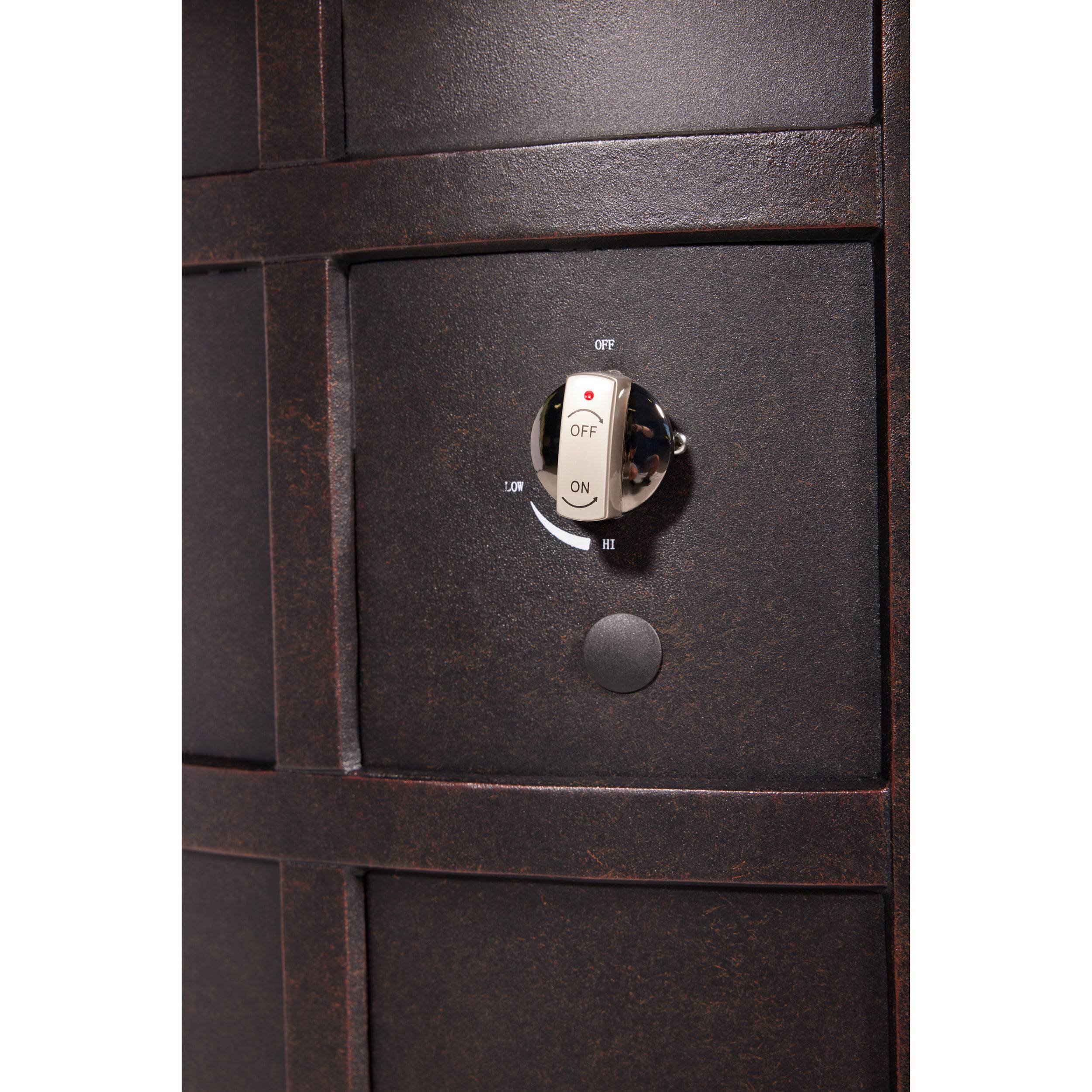 54" Newport Bar Height Fire Table W/ Lid - Image 5