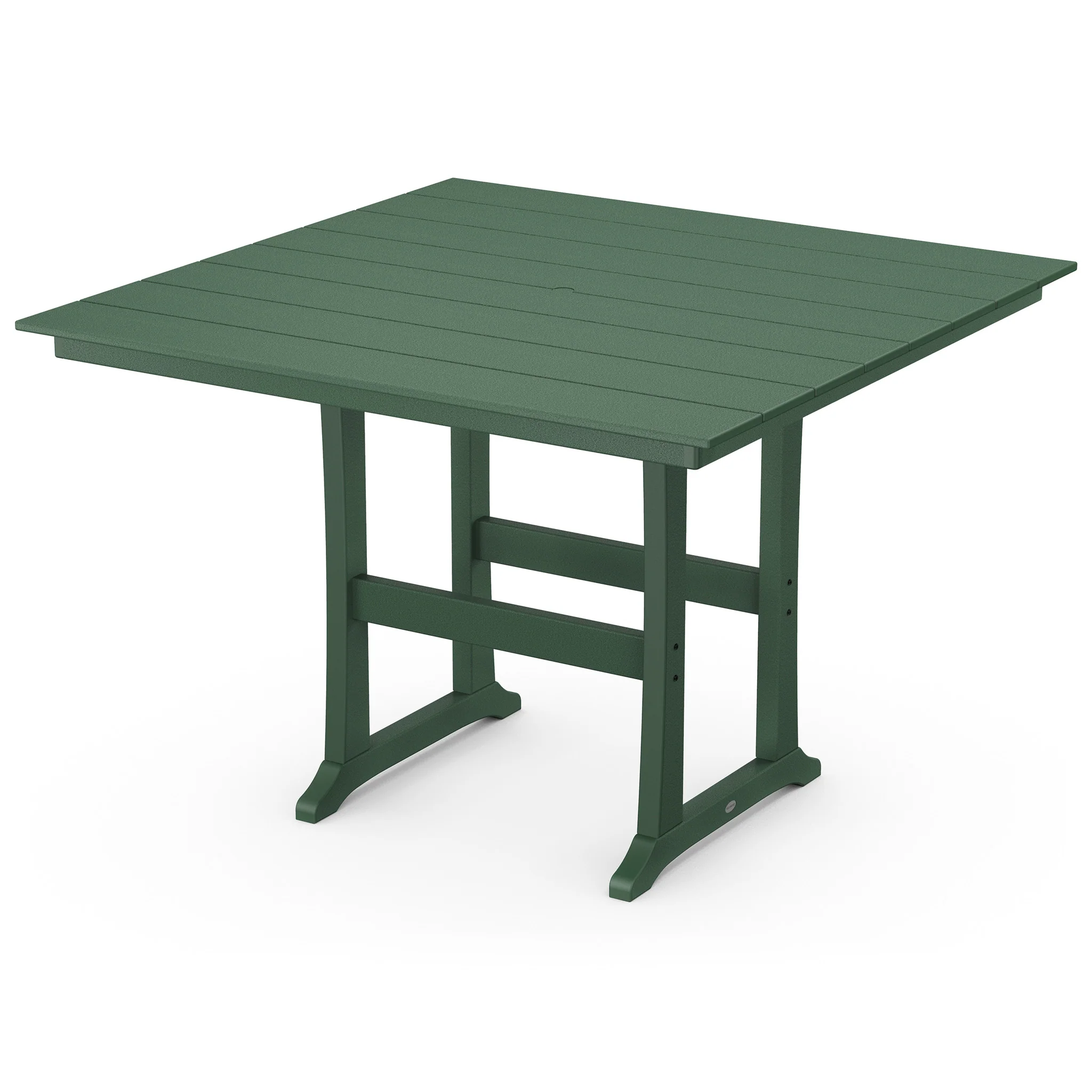 59" Farmhouse Trestle Bar Table - Image 6