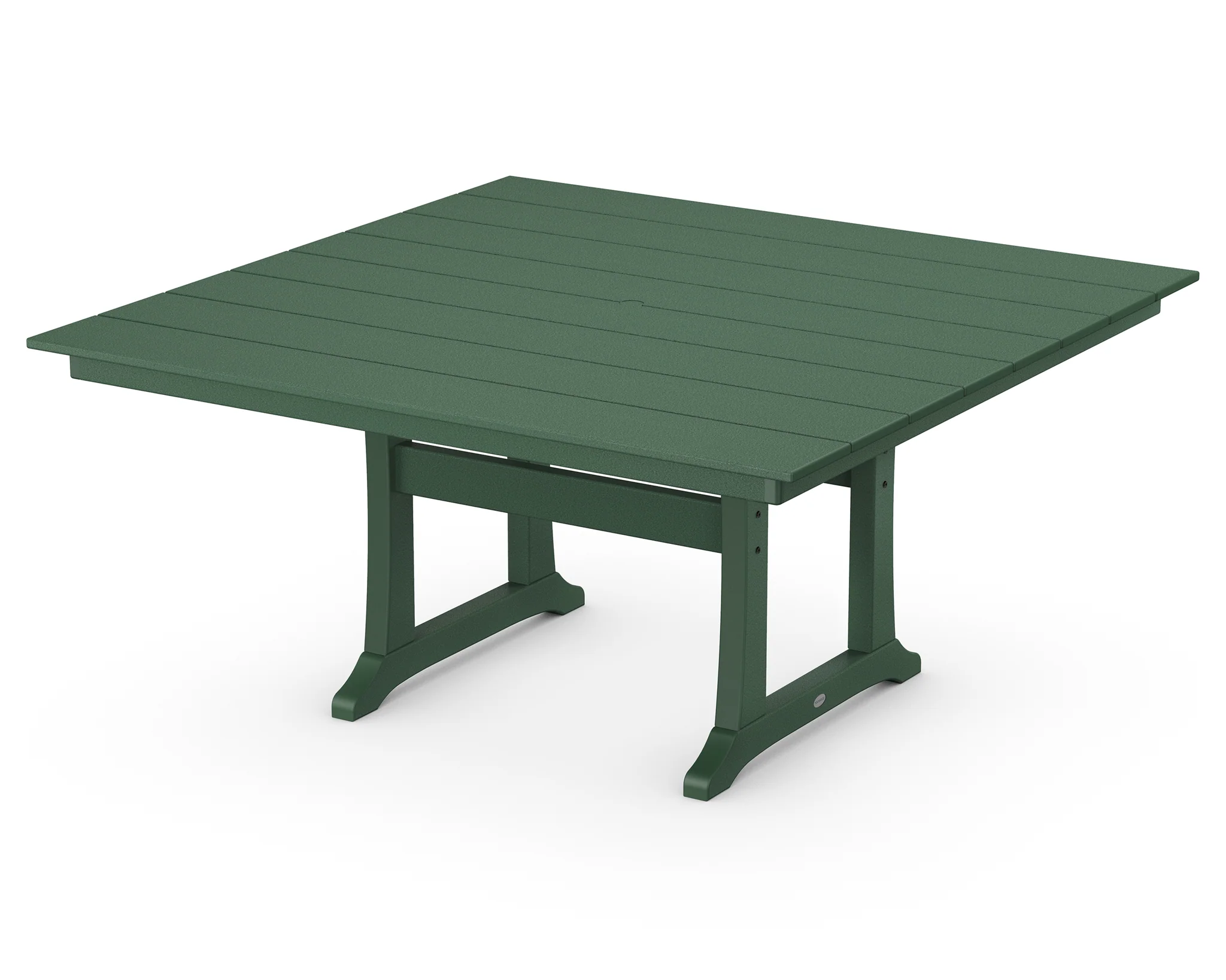 59" Farmhouse Trestle Dining Table - Image 5