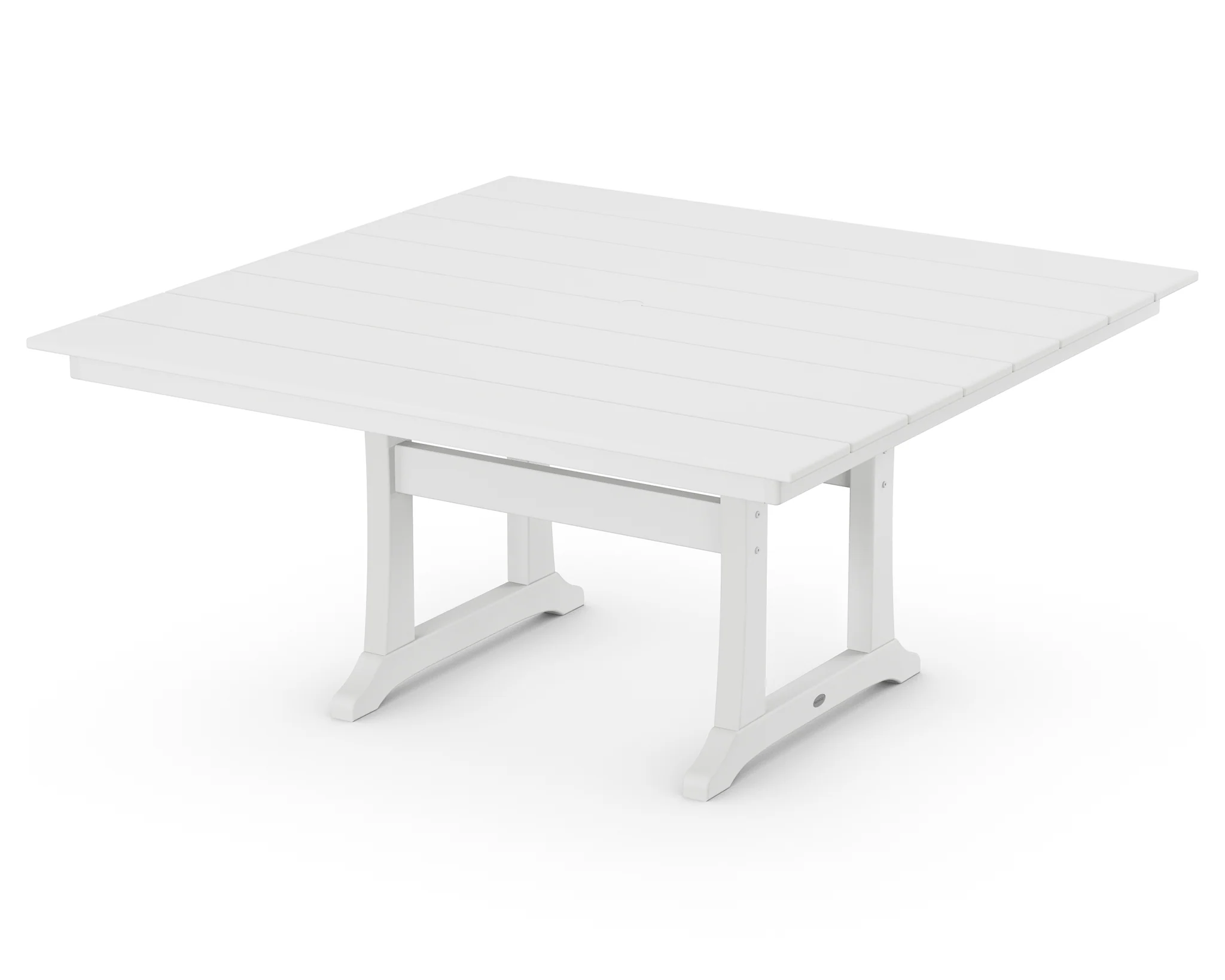 59" Farmhouse Trestle Dining Table - Image 7