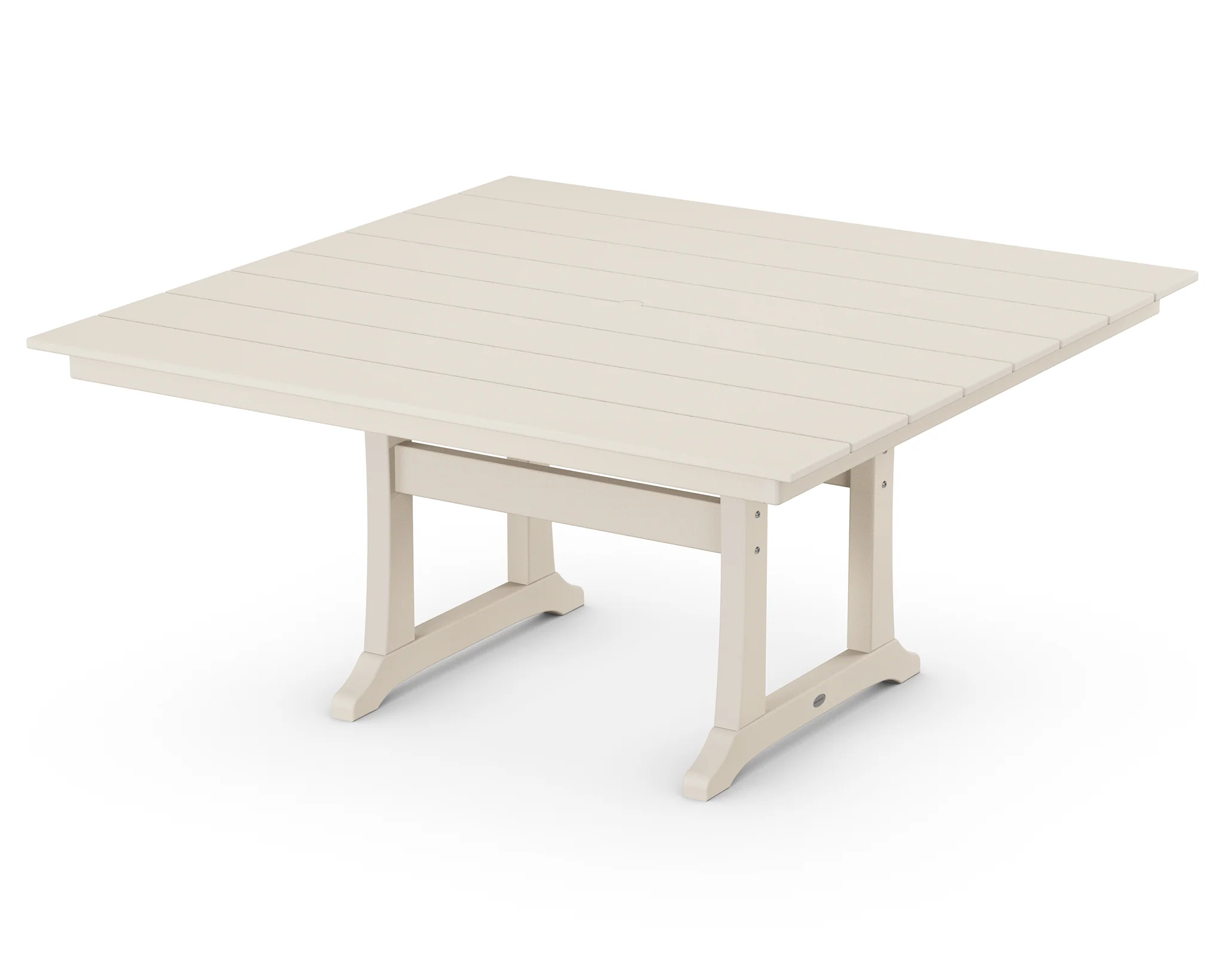 59" Farmhouse Trestle Dining Table - Image 8