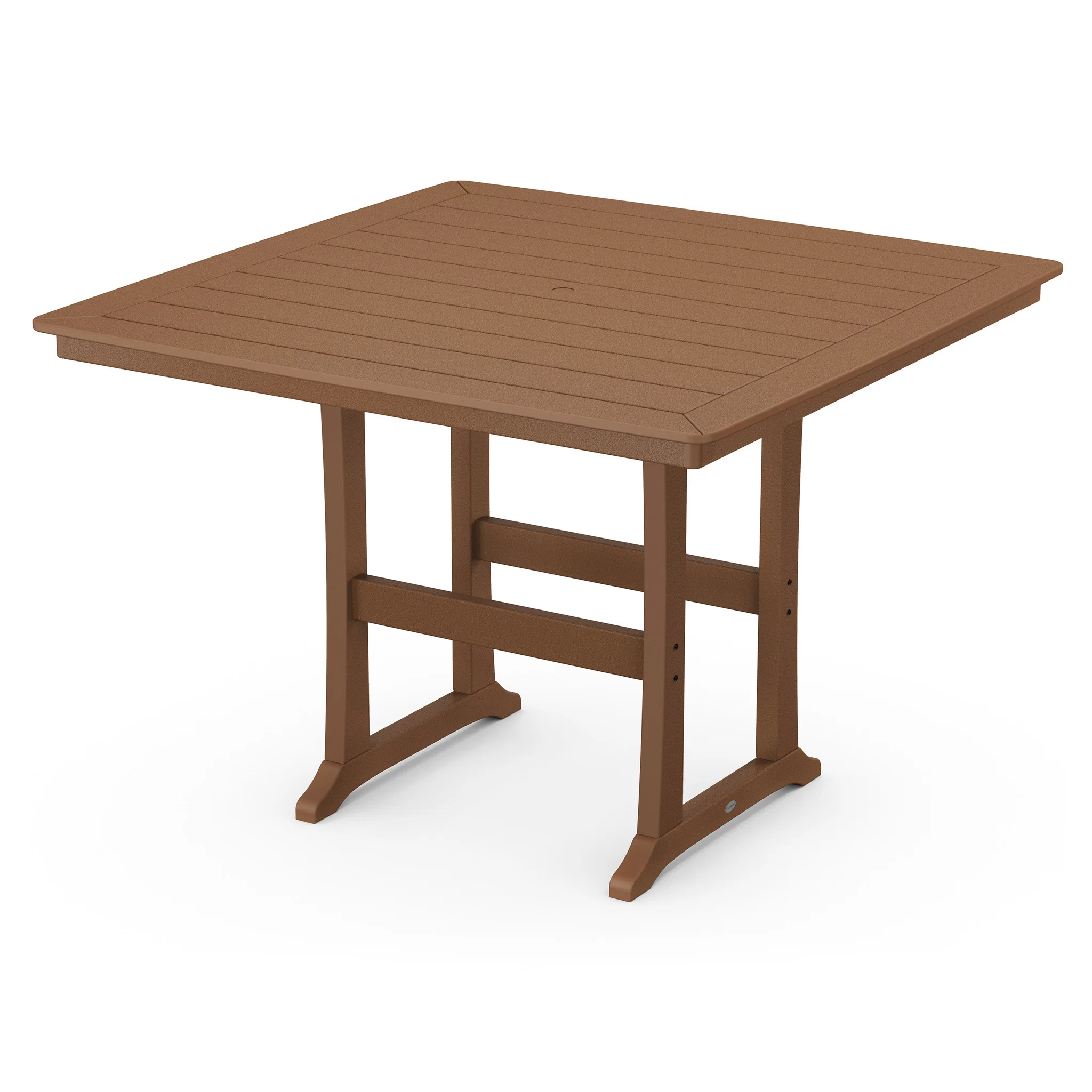 59" Nautical Trestle Bar Table - Image 4