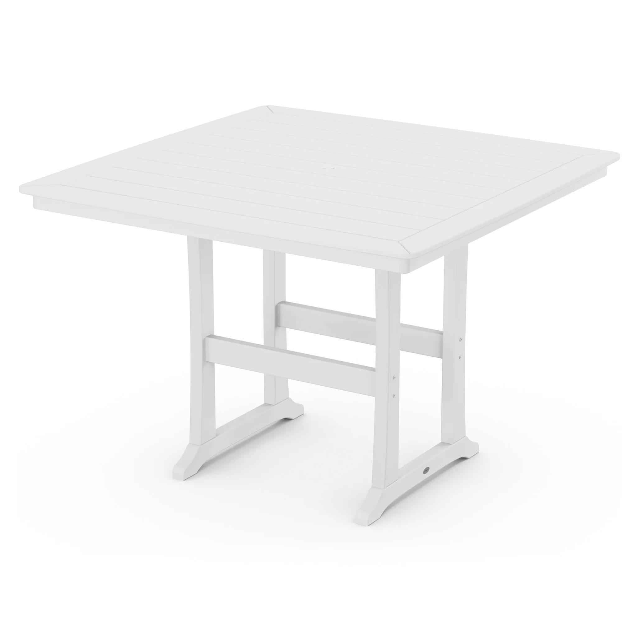 59" Nautical Trestle Bar Table - Image 7